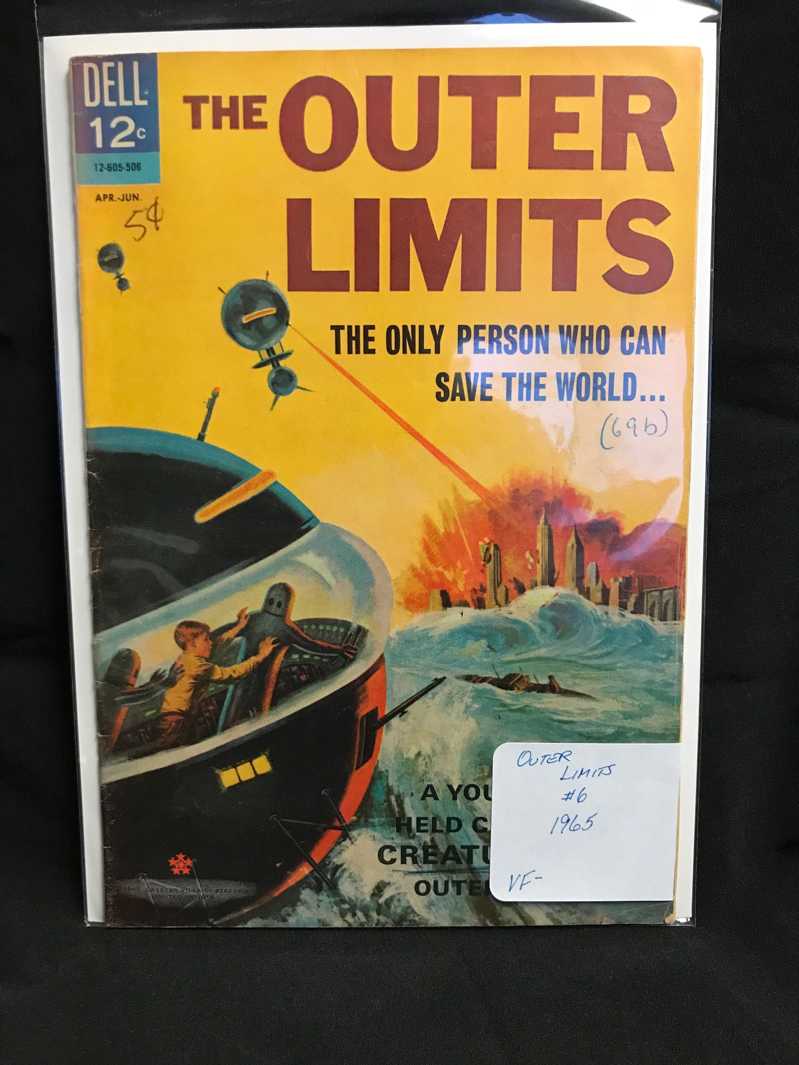 1965 OUTER LIMITS NO.6 DELL COMICS (1 of 1)