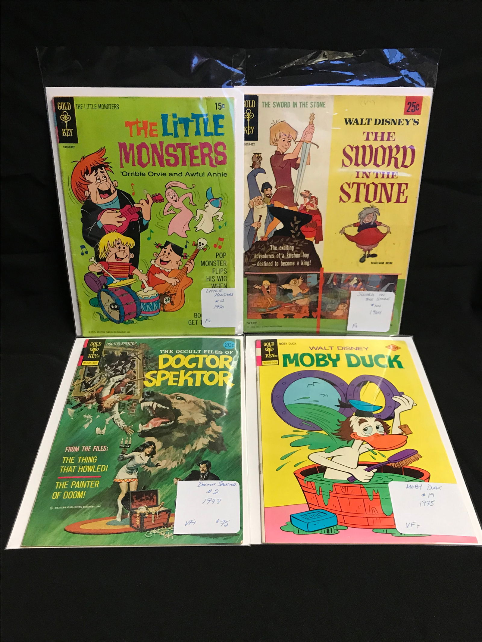 LOT OF FOUR SILVER AGE COMICS (1 of 1)