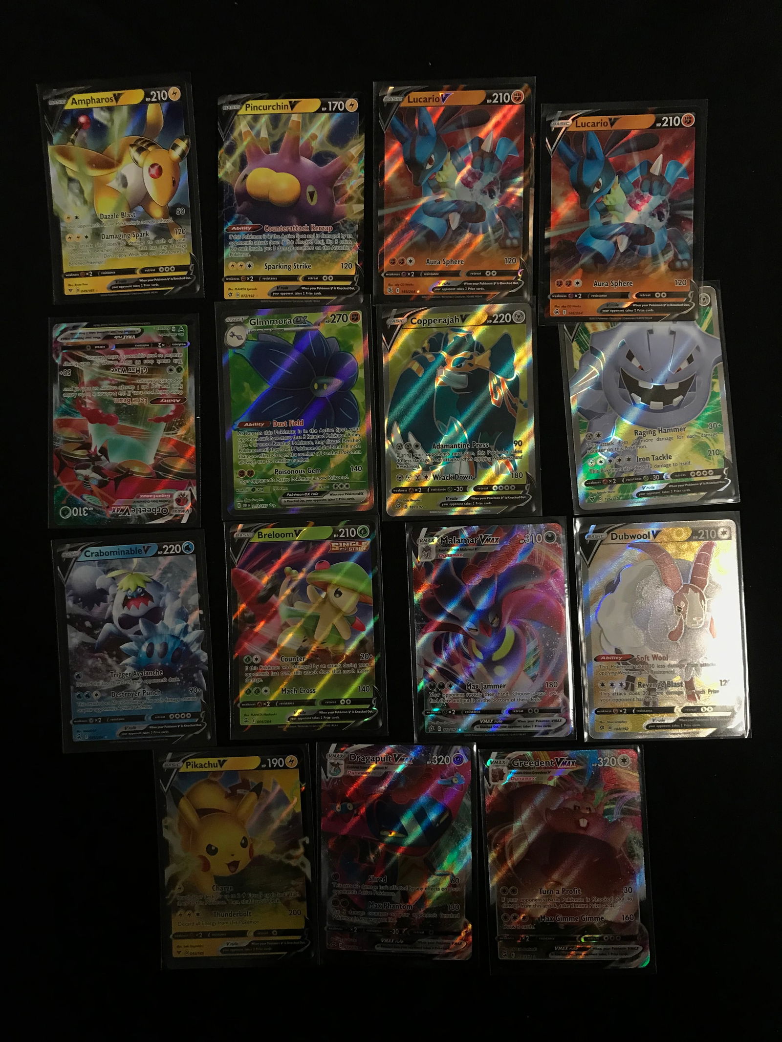 LOT OF 15 HOLO POKEMON CARDS (1 of 1)