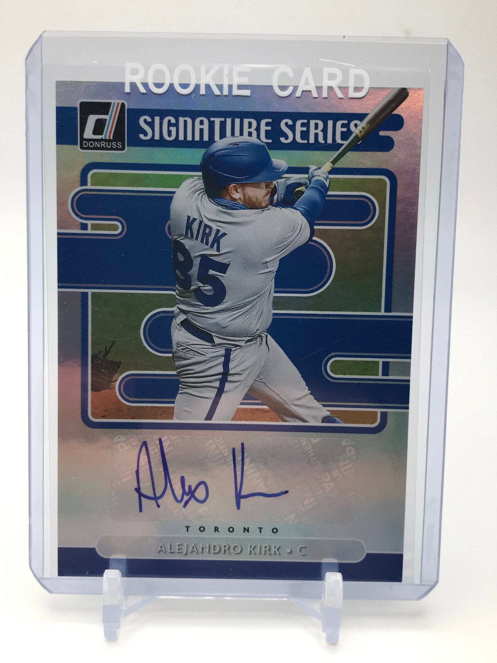 ALEJANDRO KIRK SIGNATURE SERIES ROOKIE CARD AUTO: Prices are in Canadian dollars