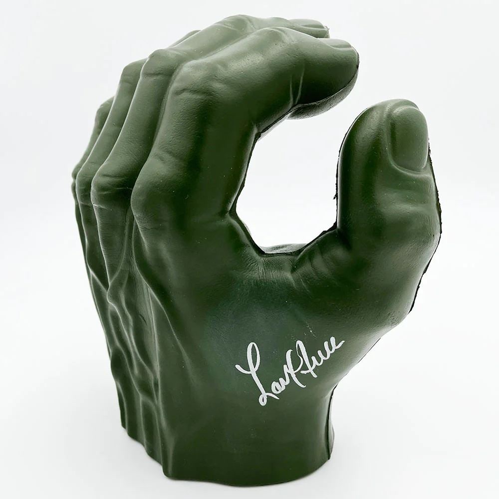Lou Ferrigno Autographed Large "Hulk" Hand FROZEN POND (1 of 1)