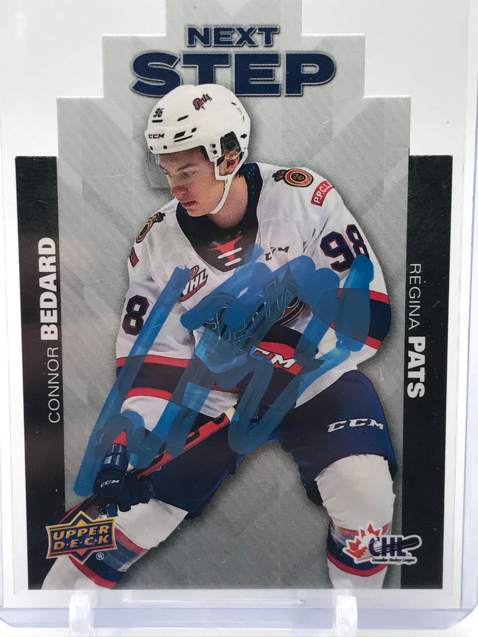 2021-22 UPPER DECK CHL NO.NS-16 CONNOR BEDARD AUTO: Prices are in Canadian dollars