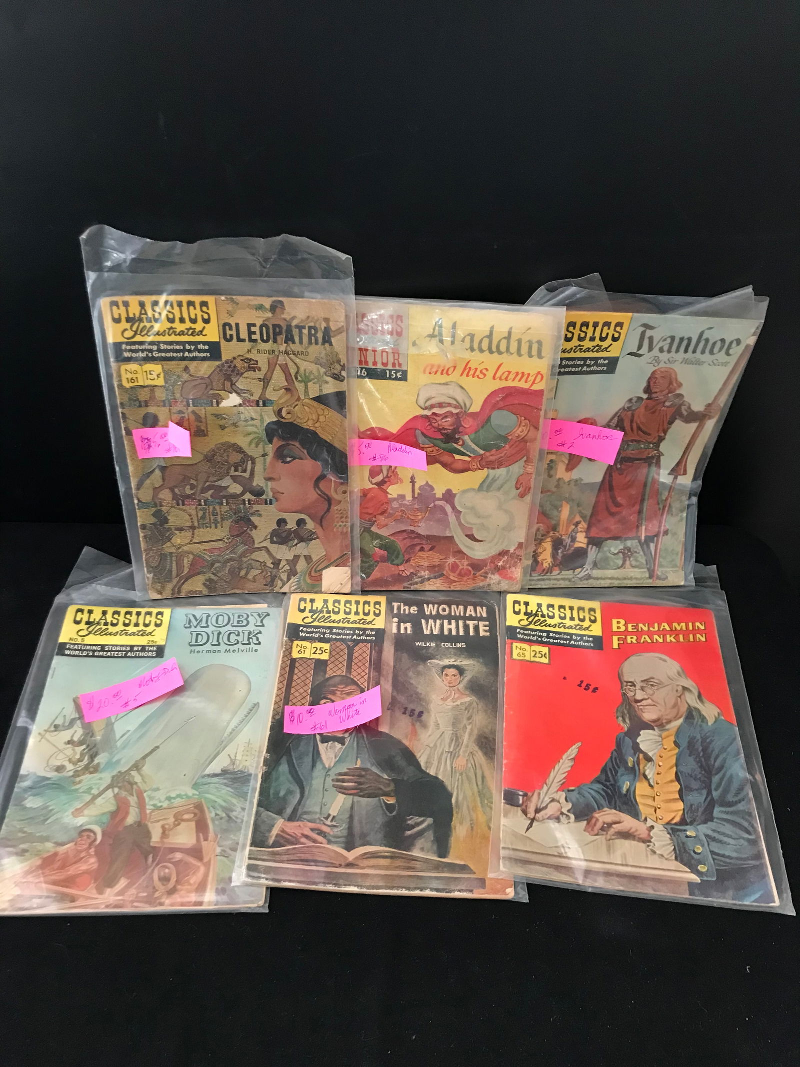 CLASSIC ILLUSTRATED COMIC BOOK LOT (1 of 1)