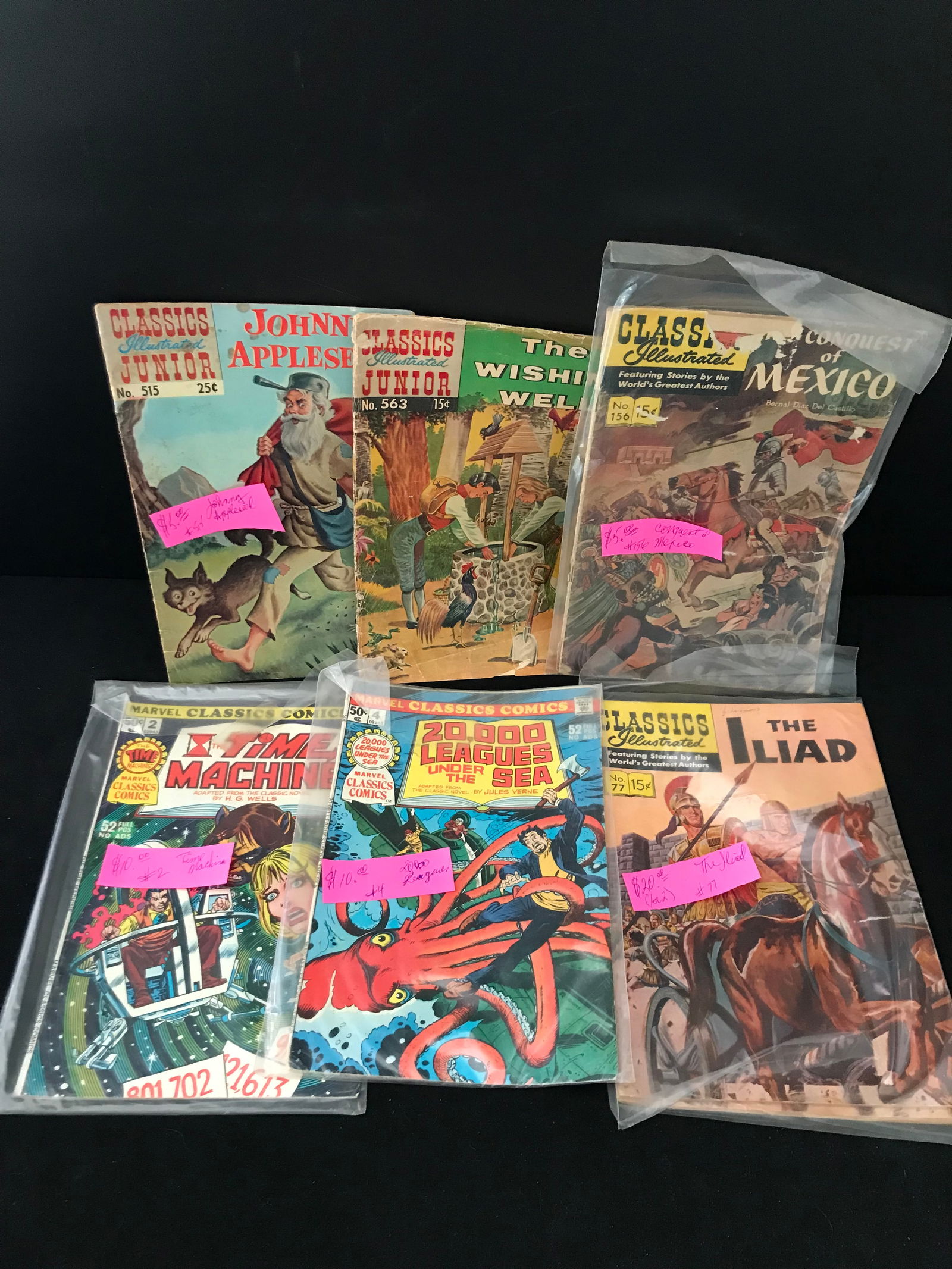 CLASSIC ILLUSTRATED COMIC BOOK LOT (1 of 1)