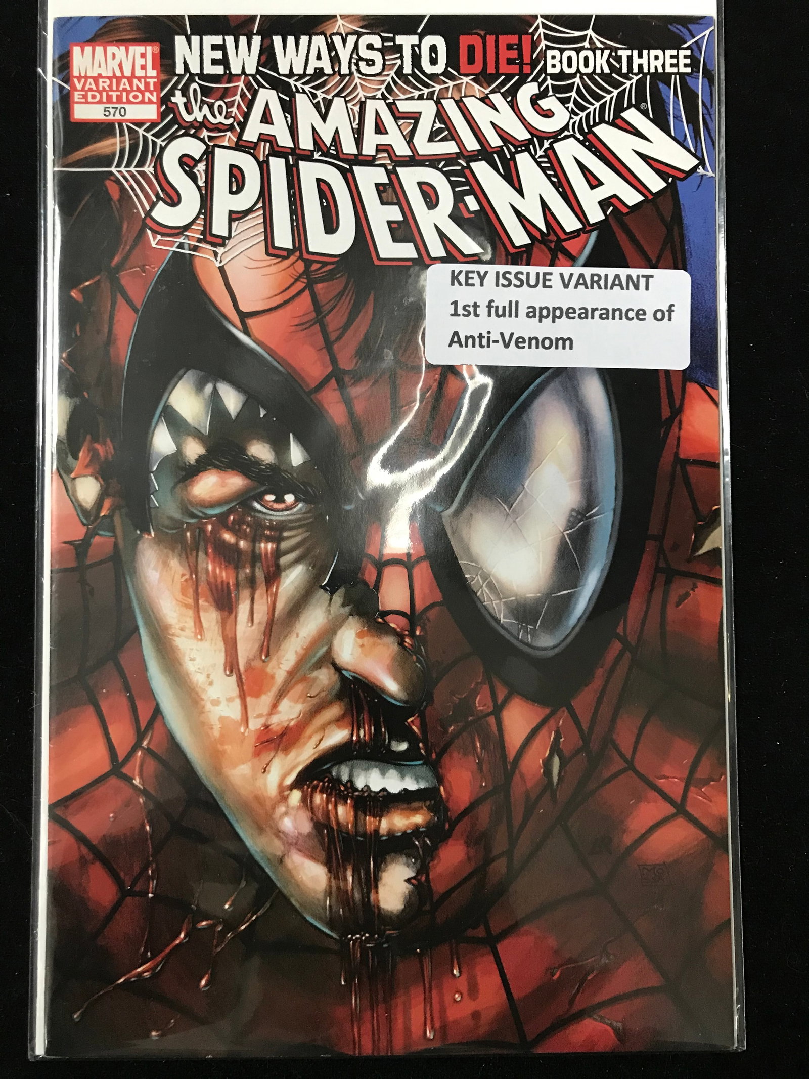 MARVEL COMICS NO.570 THE AMAZING SPIDERMAN (1ST FULL APP OF ANTI-VENOM): Prices are in Canadian dollars