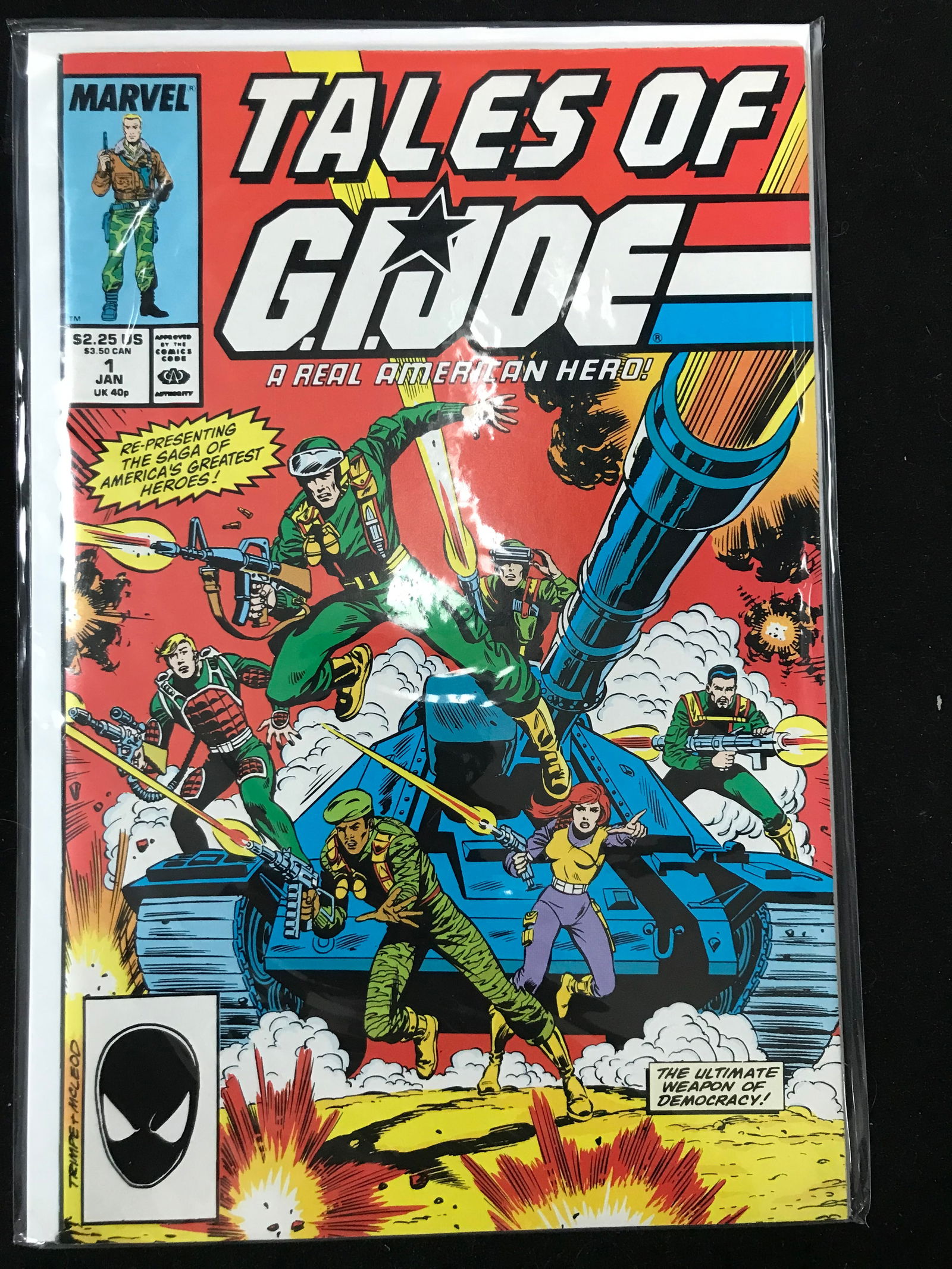 MARVEL COMICS NO.1 TALES OF G.I. JOE (1 of 1)