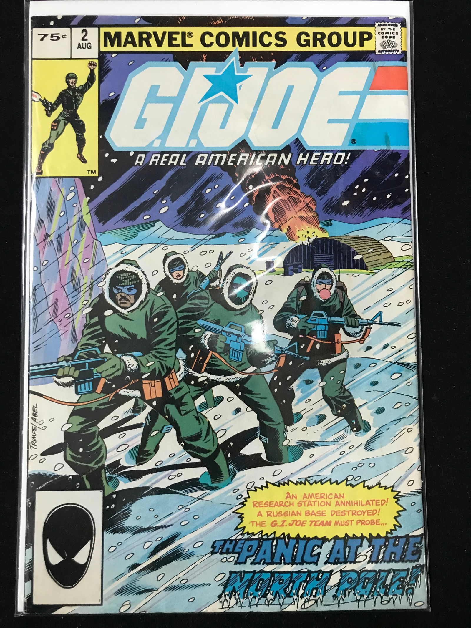 MARVEL COMICS NO.2 G.I. JOE (1 of 1)