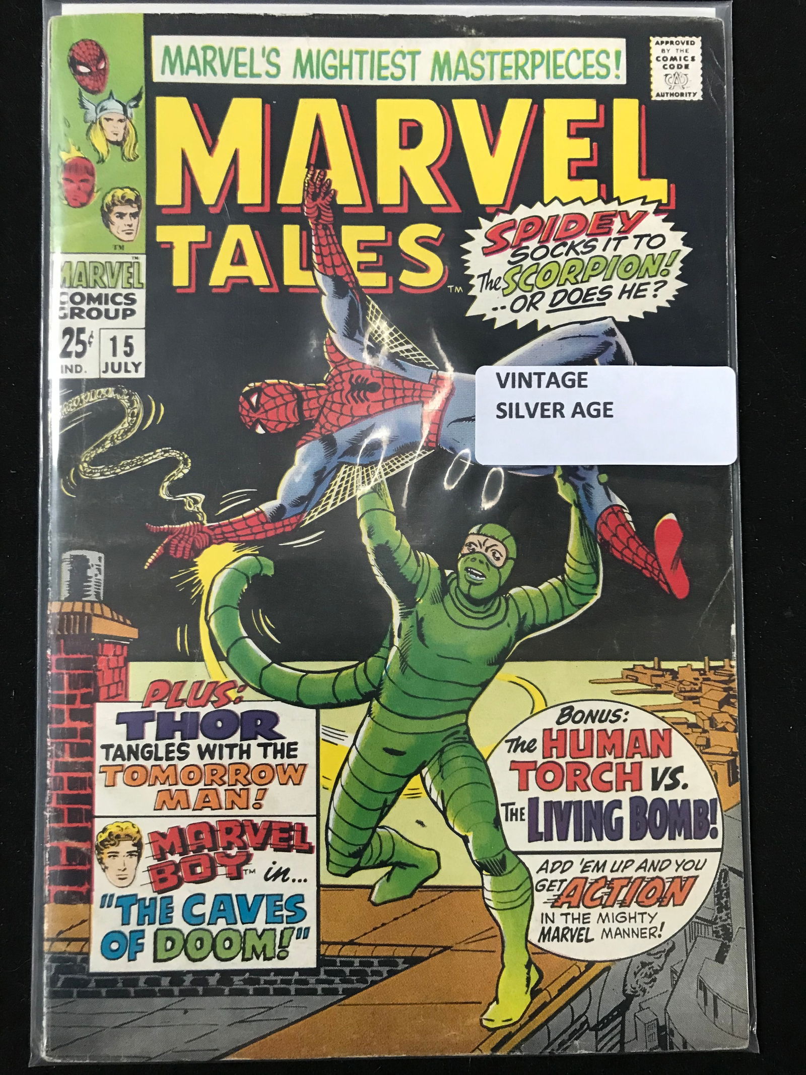 MARVEL COMICS NO.15 MARVEL TALES (VINTAGE SILVER AGE) (1 of 1)