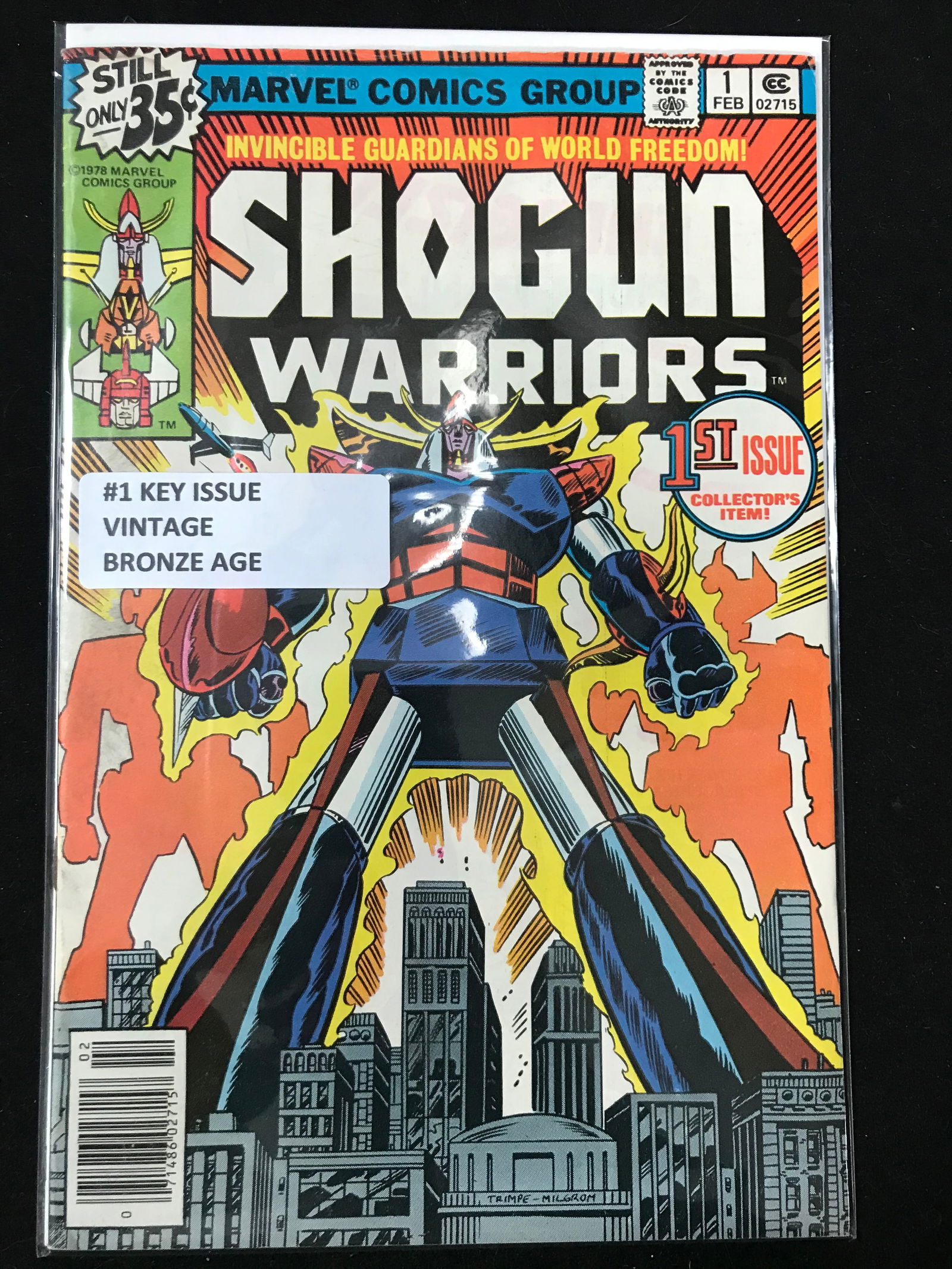 MARVEL COMICS NO.1 SHOGUN WARRIORS (VINTAGE BRONZE AGE) (1 of 1)