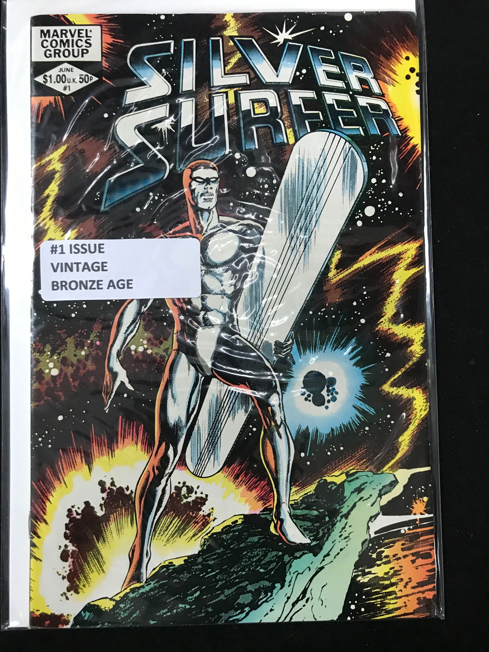 MARVEL COMICS NO.1 SILVER SURFER (VINTAGE BRONZE AGE) (1 of 1)