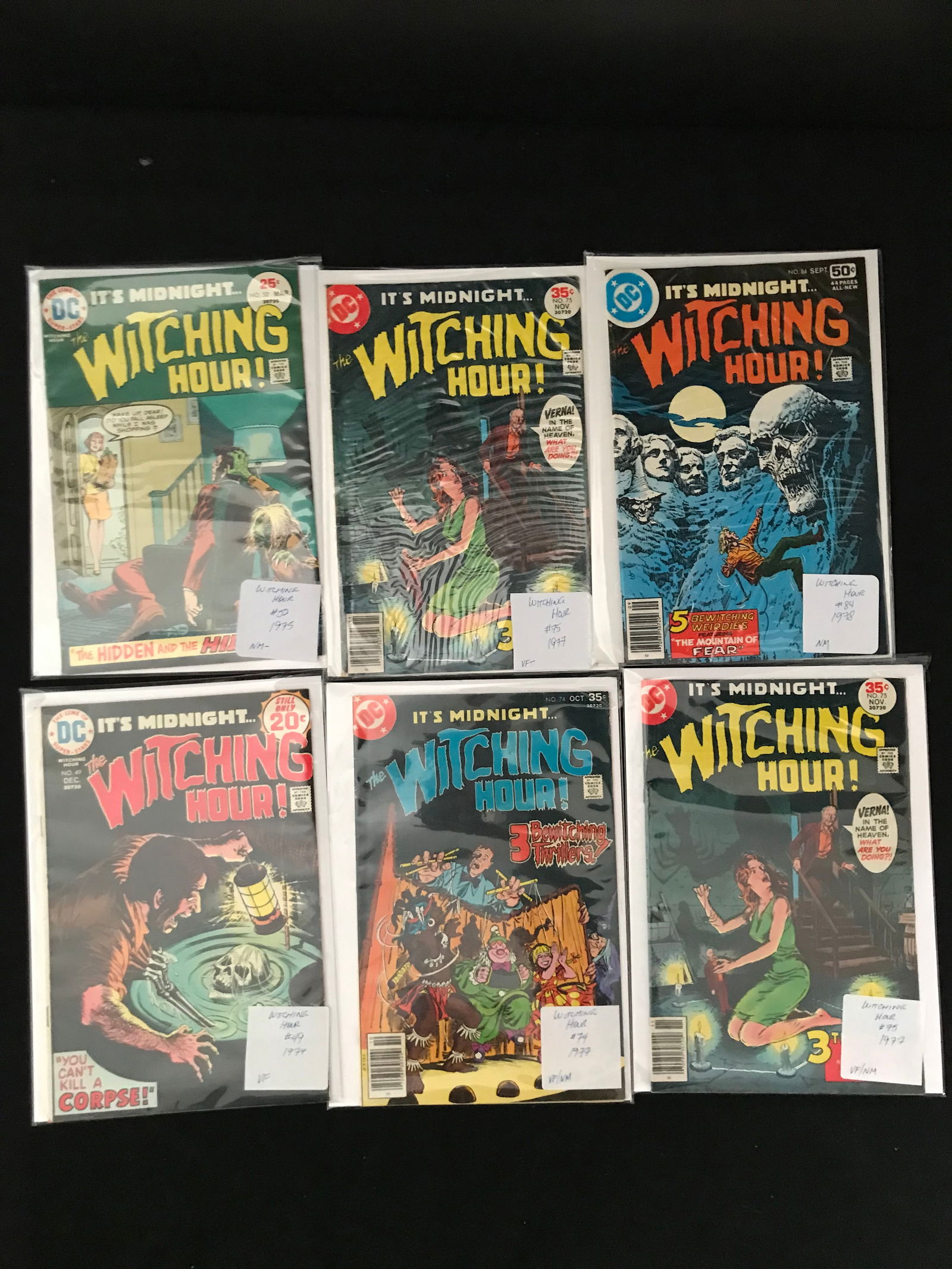 DC COMICS THE WITCHING HOUR COMIC BOOK LOT (1 of 1)