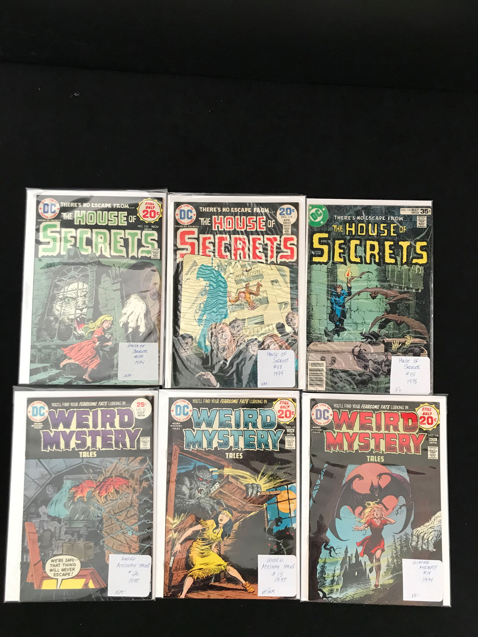 DC COMICS HOUSE OF SECRETS COMIC BOOK LOT (1 of 1)