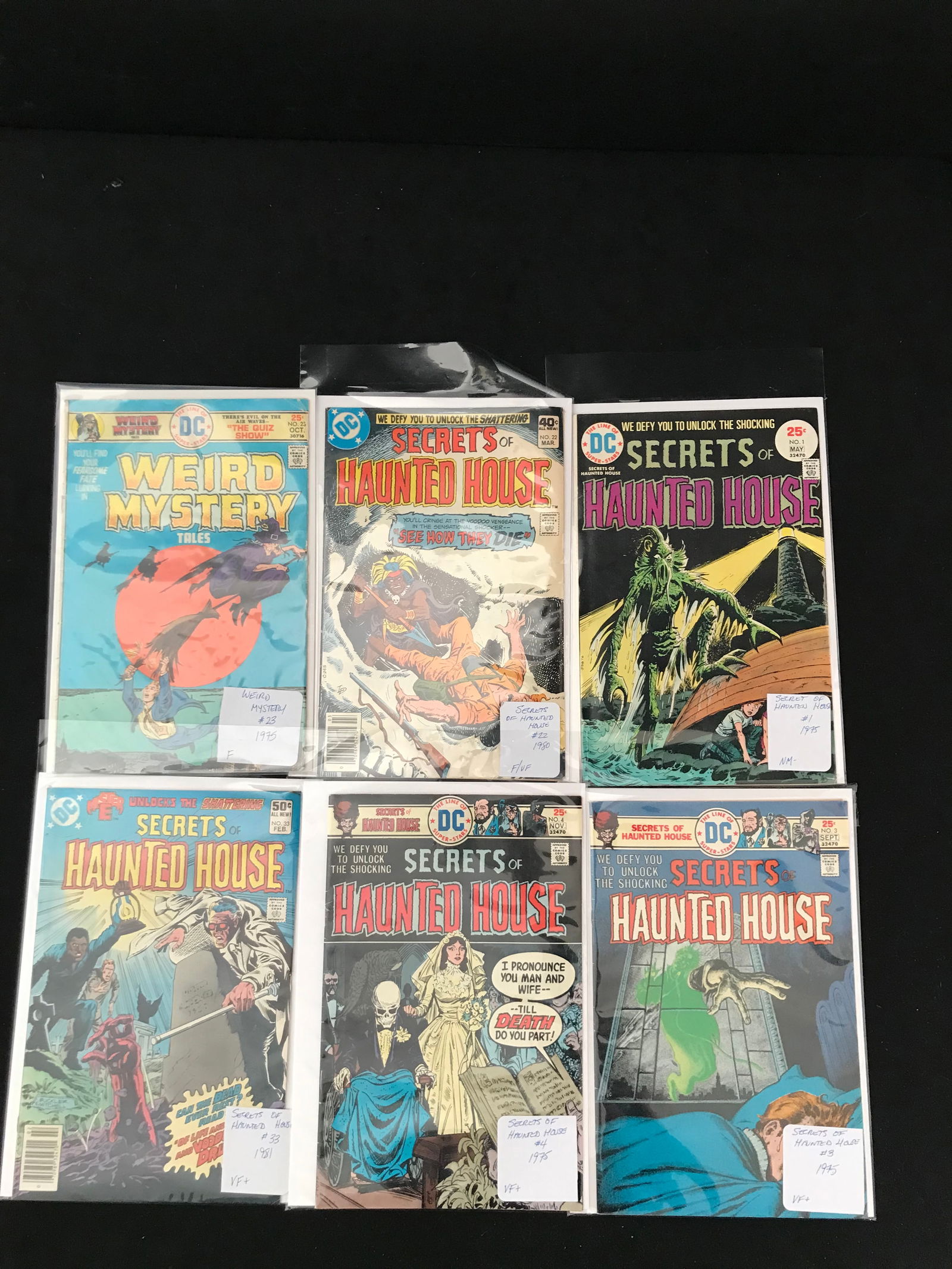 DC COMICS HOUSE OF SECRETS COMIC BOOK LOT (1 of 1)