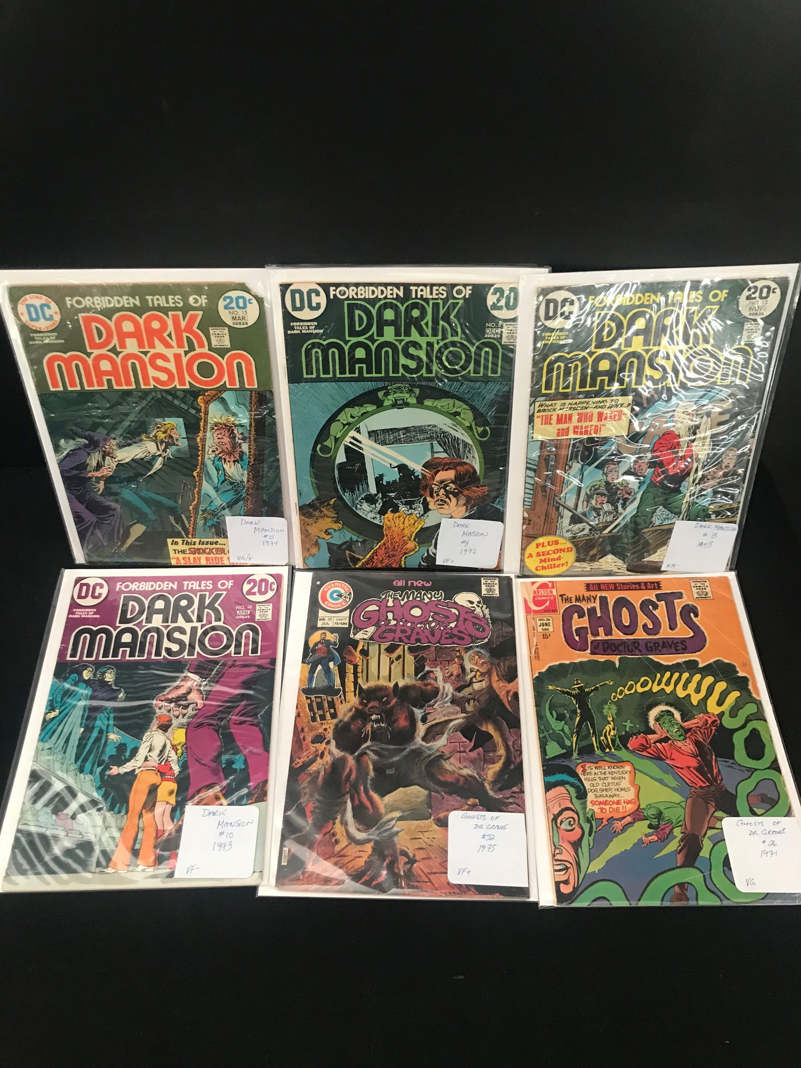 DC COMICS DARK MANSION COMICS LOT (1 of 1)