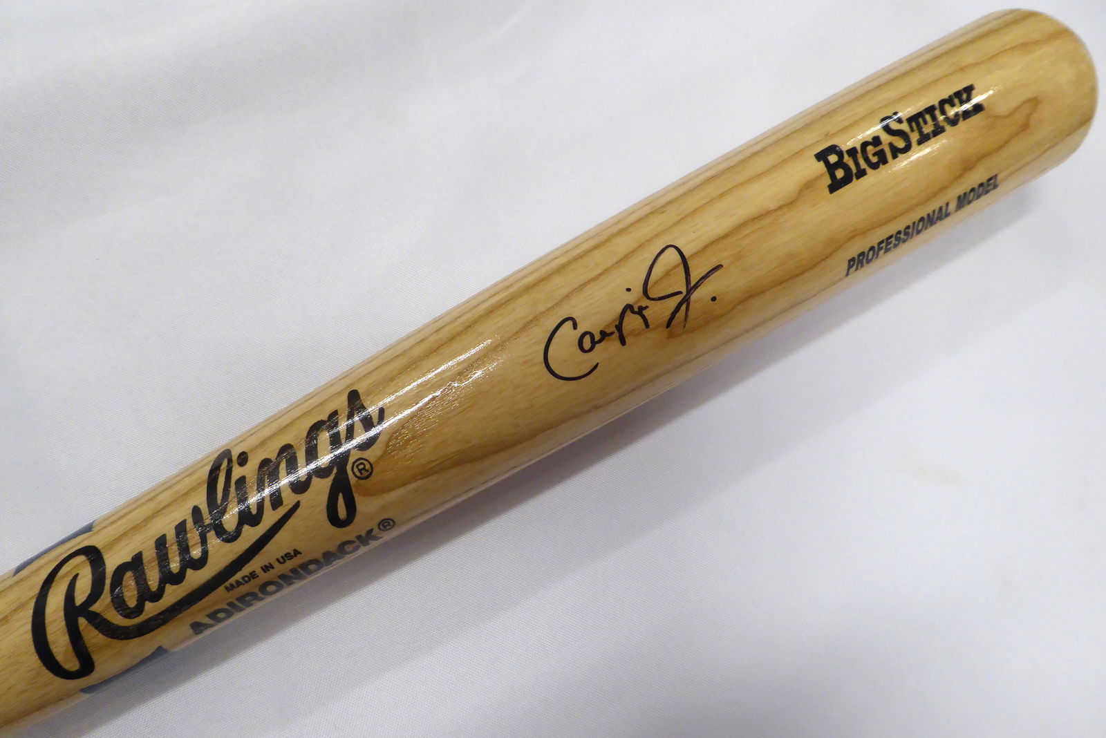 Cal Ripken Jr. Autographed Rawlings Bat Baltimore Orioles JSA (1 of 4)