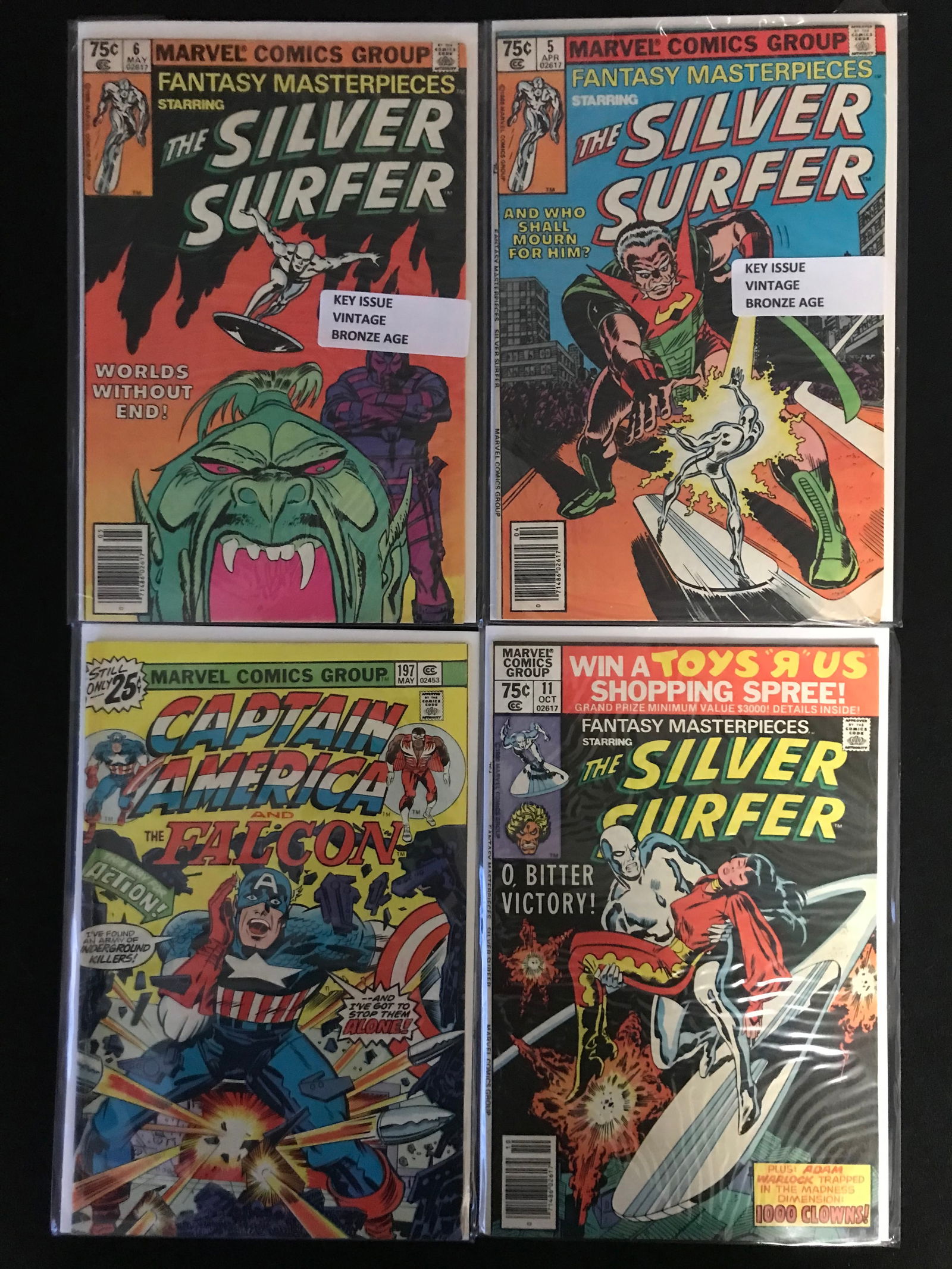 MARVEL COMICS THE BRONZE AGE COMIC BOOK LOT (1 of 1)