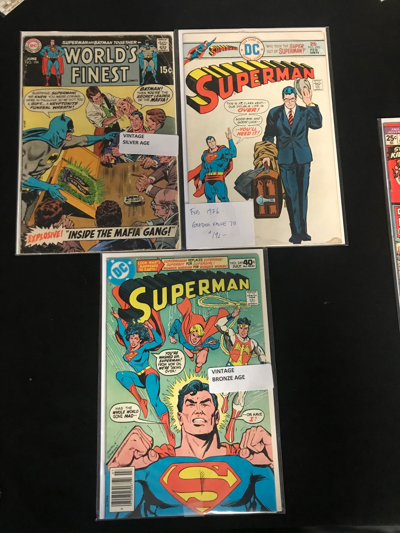 DC COMICS SUPERMAN COMIC BOOK LOT (1 of 1)