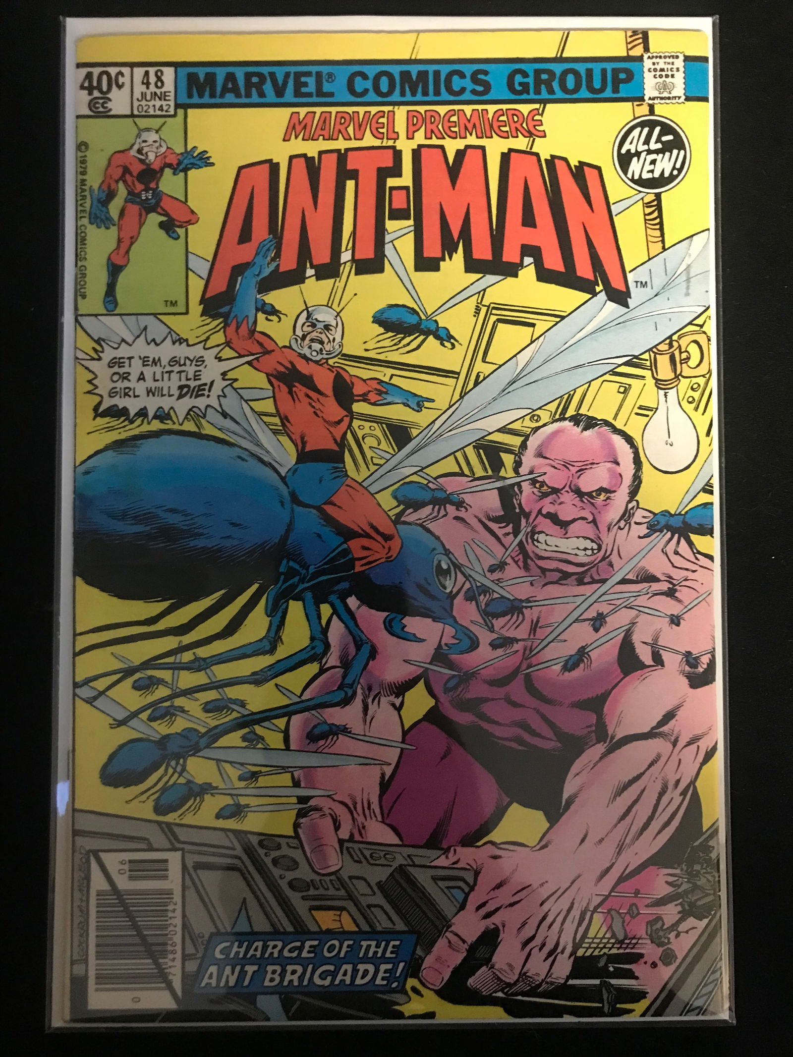MARVEL COMICS MARVEL PREMIERE ANT MAN NO.48 (1 of 1)