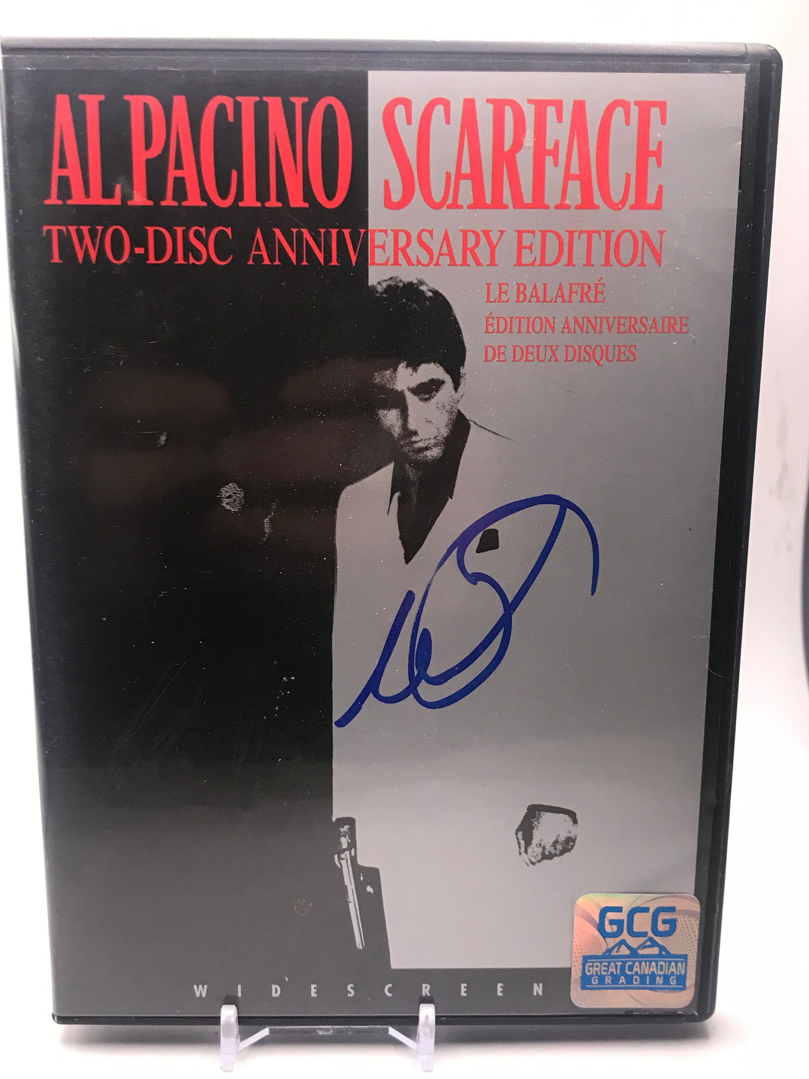 AL PACINO SIGNED 'SCARFACE' DVD CASE W/DVD GCG COA (1 of 1)