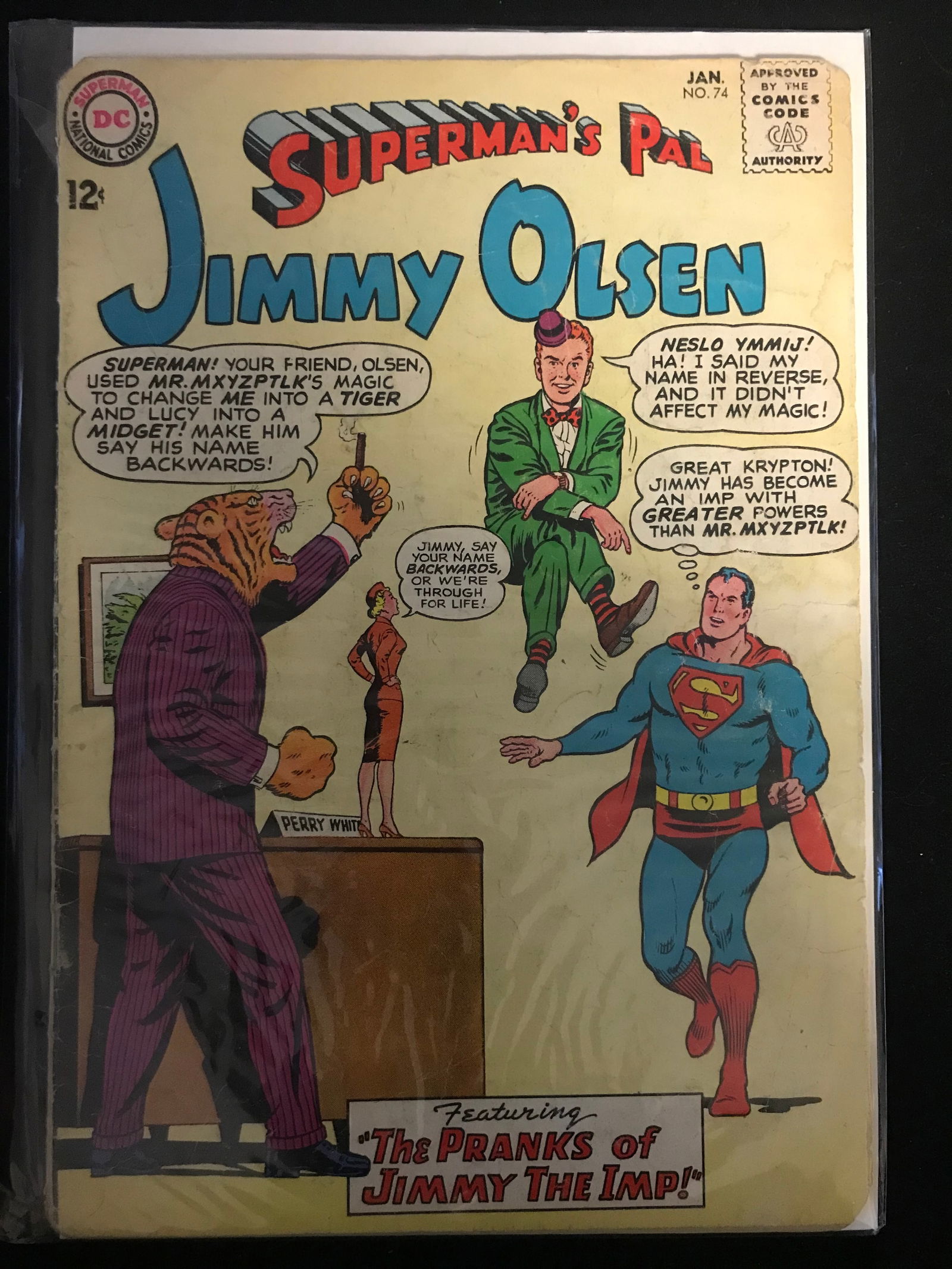 DC COMICS SUPERMANS PAL JIMMY OLSEN NO.74 (1 of 1)