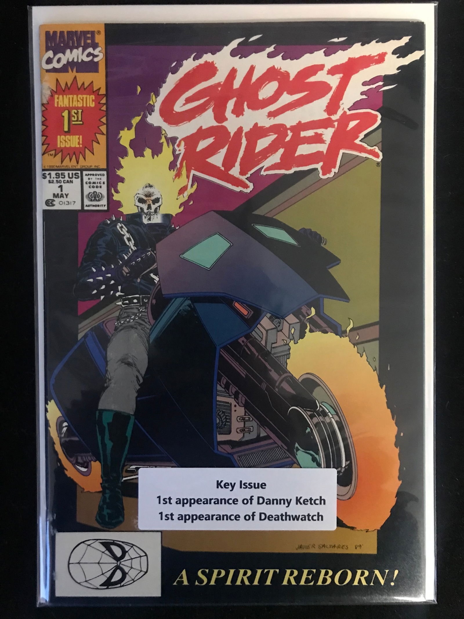 MARVEL COMICS NO.1 GHOST RIDER (1ST APP DANNY KETCH AND DEATHWATCH) (1 of 1)