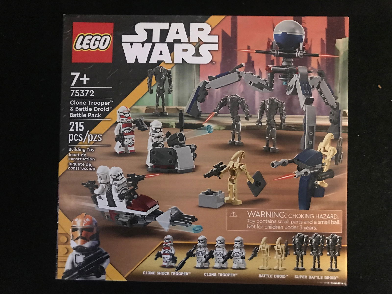 SEALED LEGO 75372 CLONE TROOPER AND BATTLE DROID BATTLE PACK STAR WARS (1 of 1)