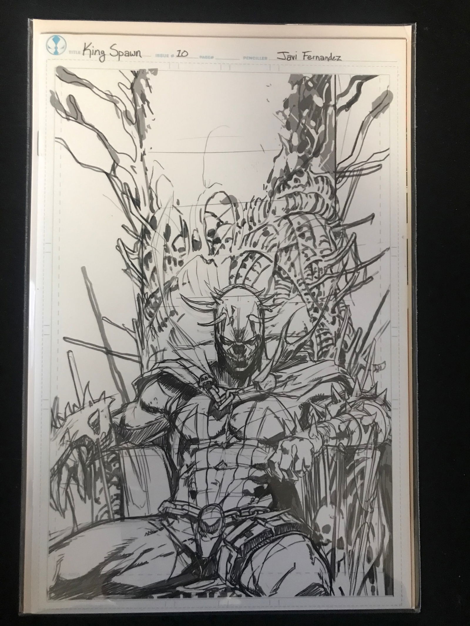 IMAGE COMICS SPAWN NO.10 VIRGIN COVER (1 of 1)