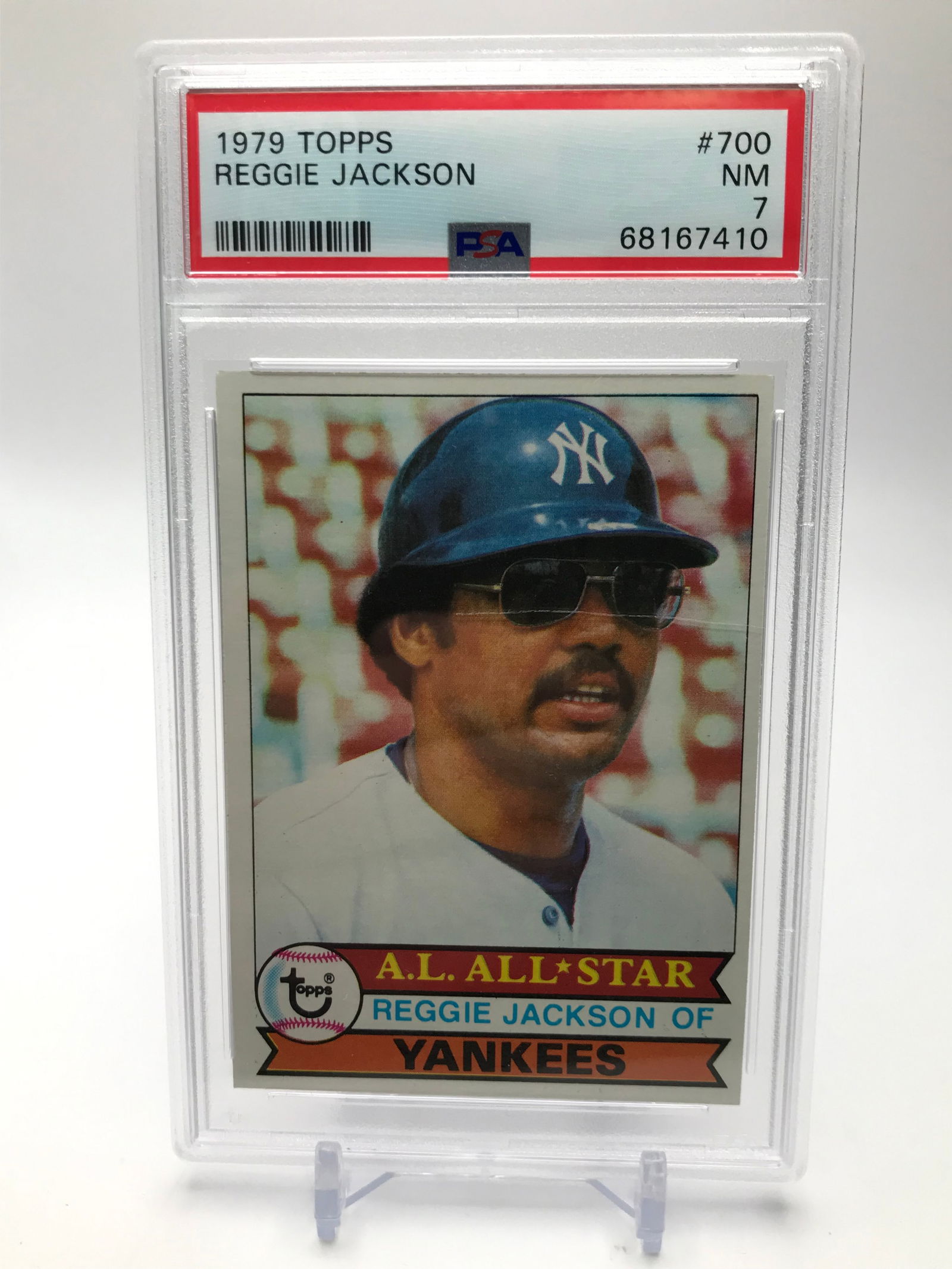 1979 TOPPS REGGIE JACKSON (PSA 7) (1 of 1)