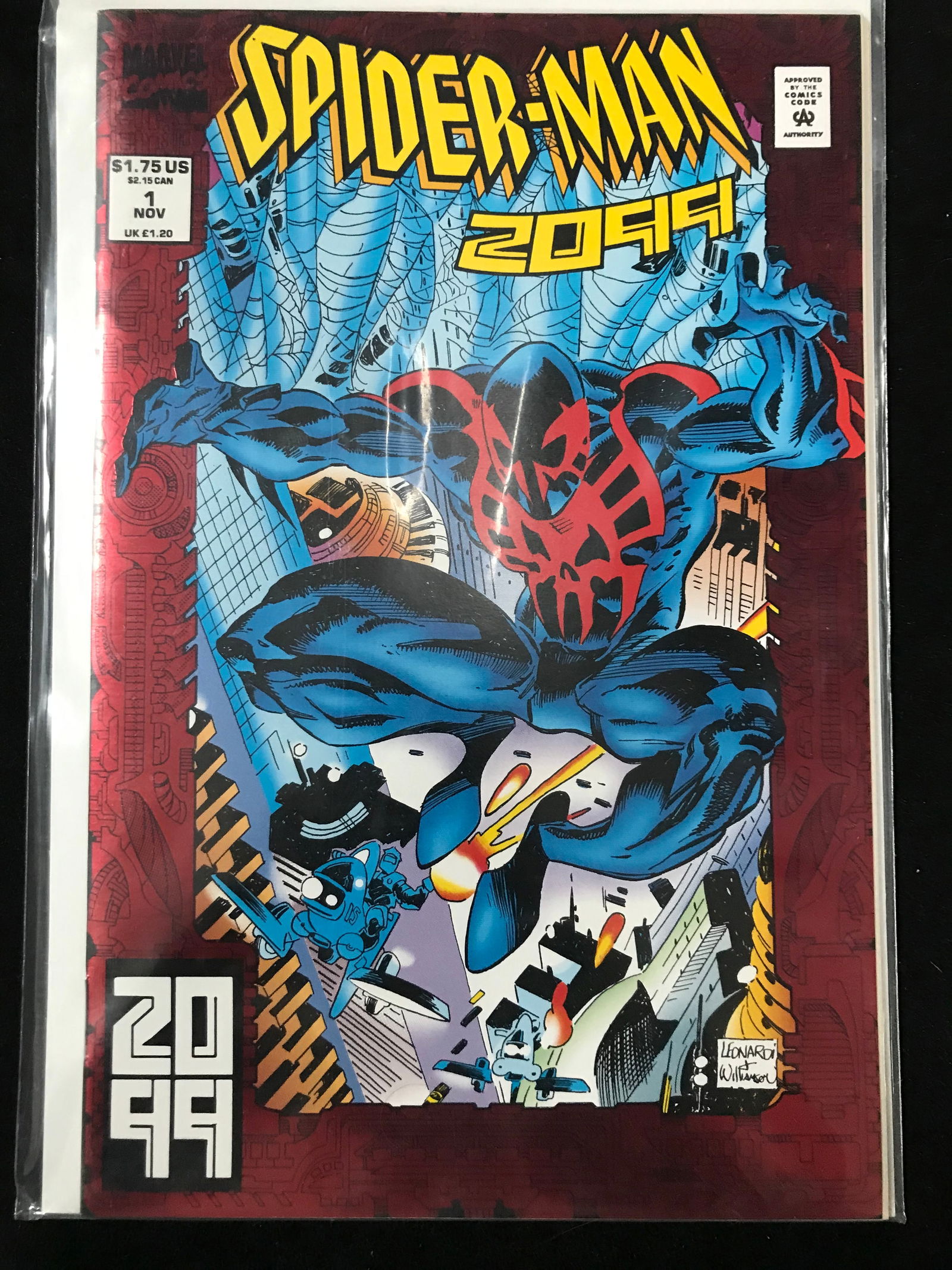 MARVEL COMICS NO.1 SPIDERMAN 2099 (1 of 1)