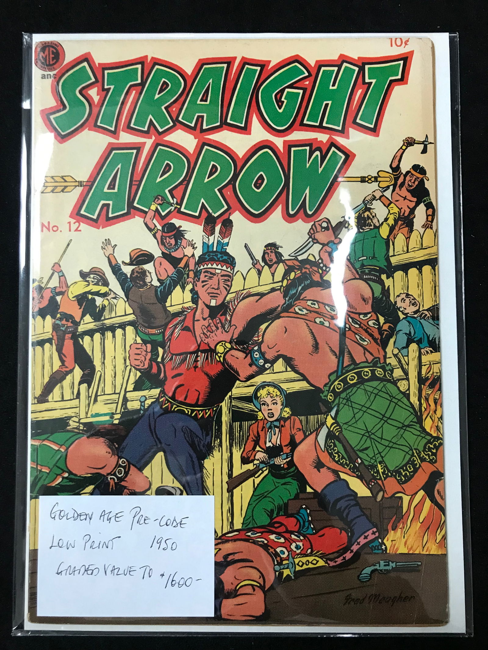 ME COMICS NO.12 STRAIGHT ARROW (VINTAGE GOLDEN AGE) (1 of 1)