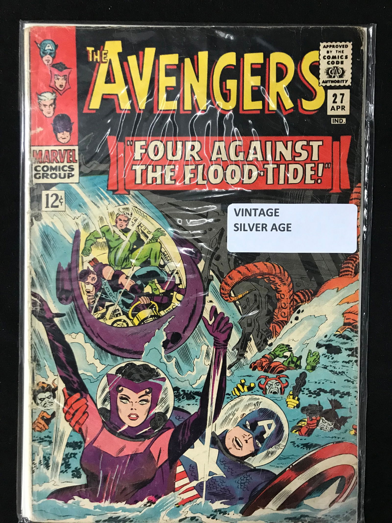 MARVEL COMICS NO.27 THE AVENGERS (VINTAGE SILVER AGE) (1 of 1)