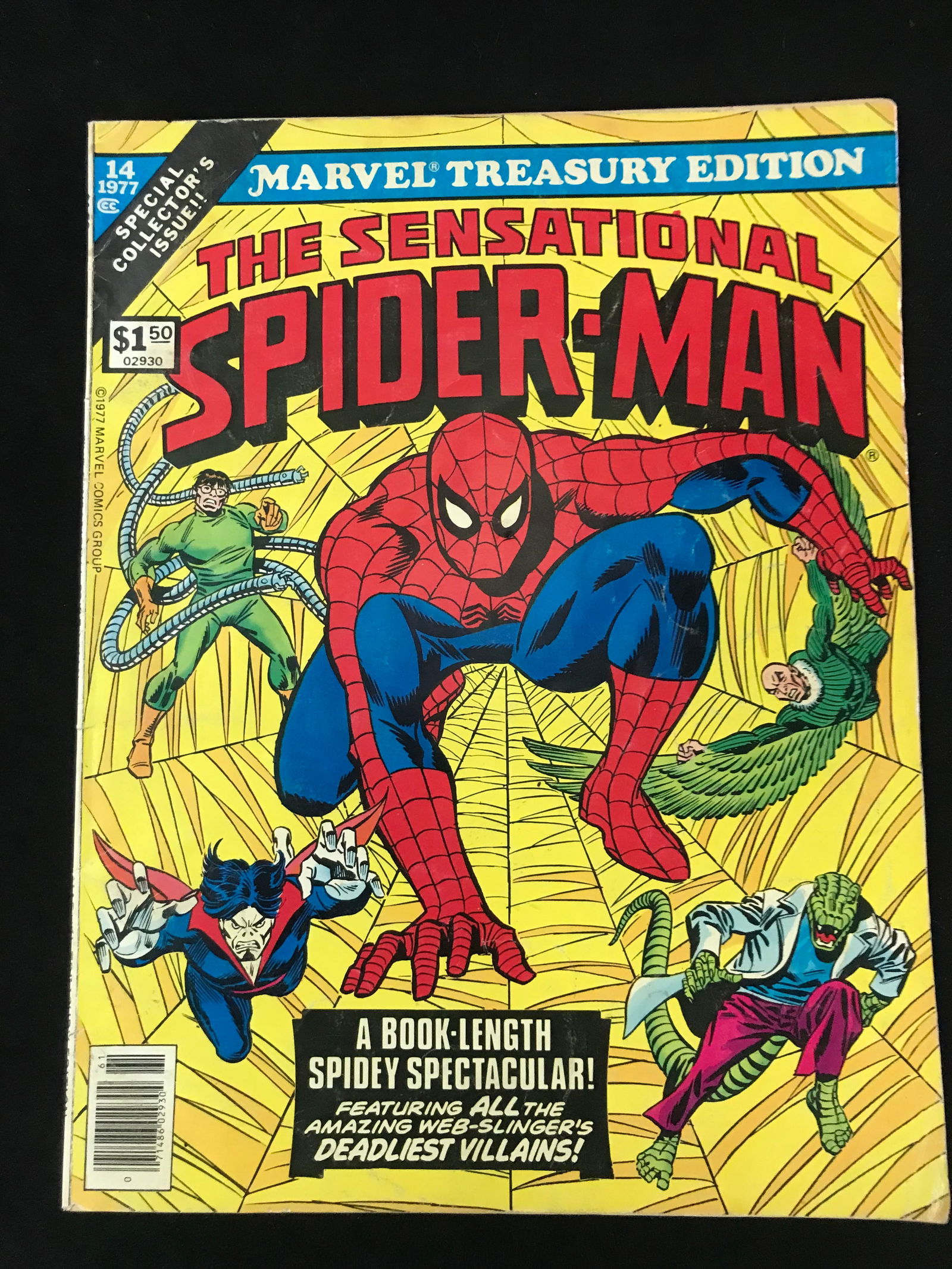 MARVEL COMICS TREASURY EDITION THE SENSATIONAL SPIDER-MAN NO.14 (1 of 1)