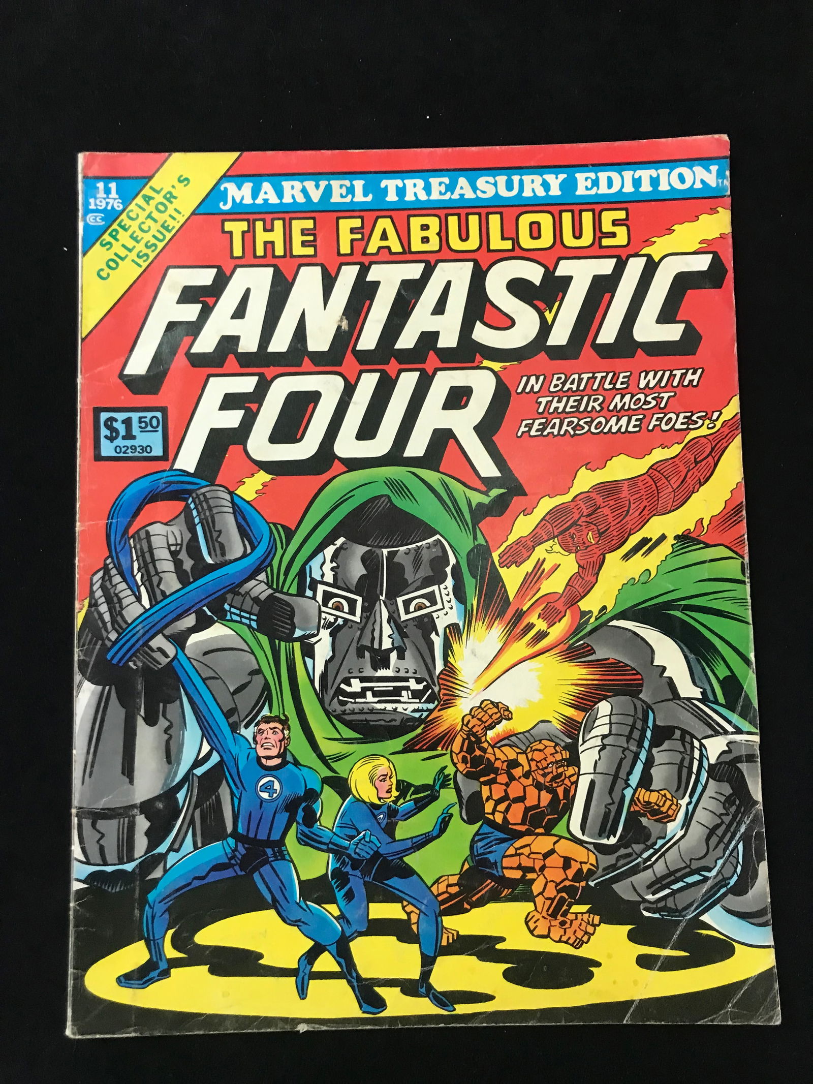 MARVEL COMICS TREASURY EDITION FANTASTIC FOUR NO.11 (1 of 1)