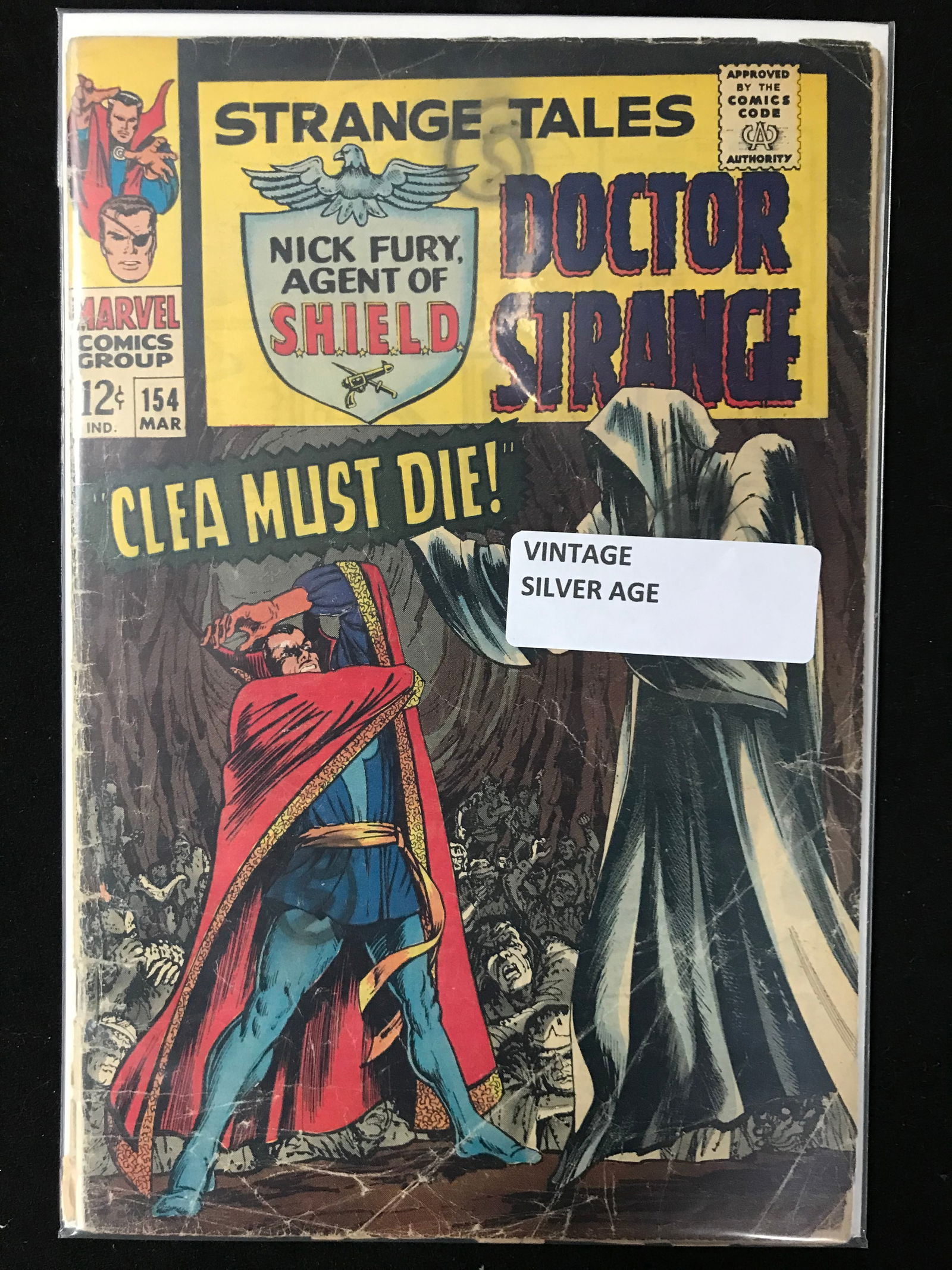 MARVEL COMICS NO.154 STRANGE TALES (VINTAGE SILVER AGE) (1 of 1)