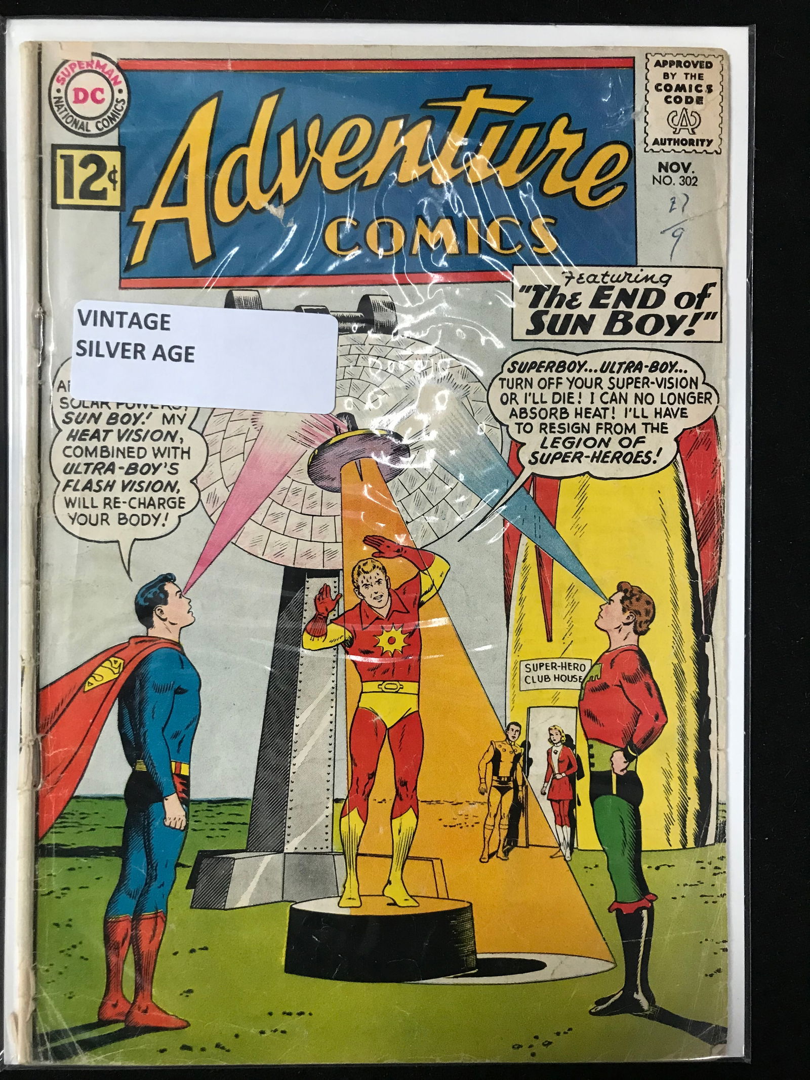 DC COMICS NO.302 ADVENTURE COMICS (VINTAGE SILVER AGE) (1 of 1)