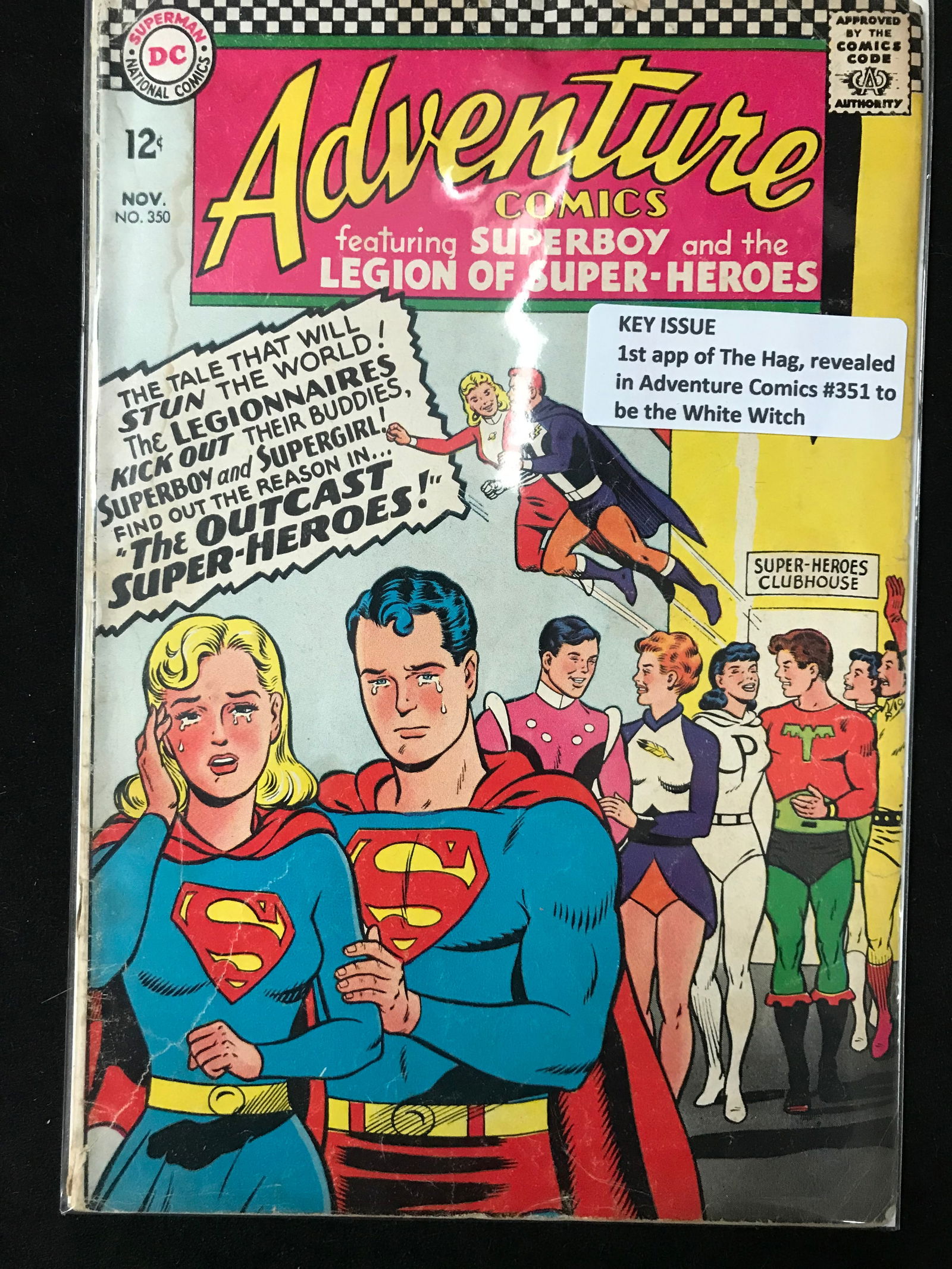 DC COMICS NO.350 ADVENTURE COMICS (1ST APP OF THE HAG) (1 of 1)