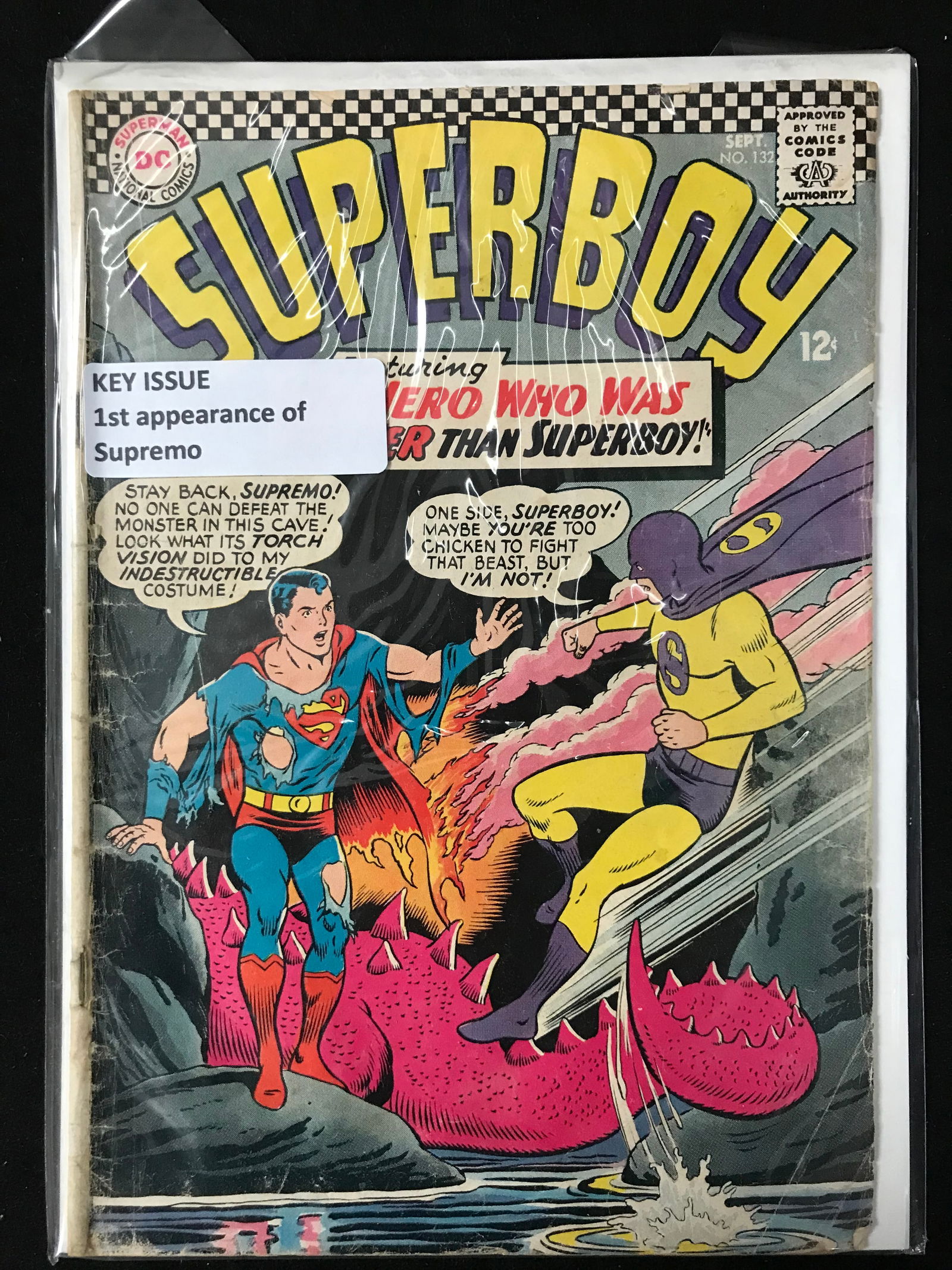 DC COMICS NO.132 SUPERBOY (1ST APP OF SUPREMO) (1 of 1)