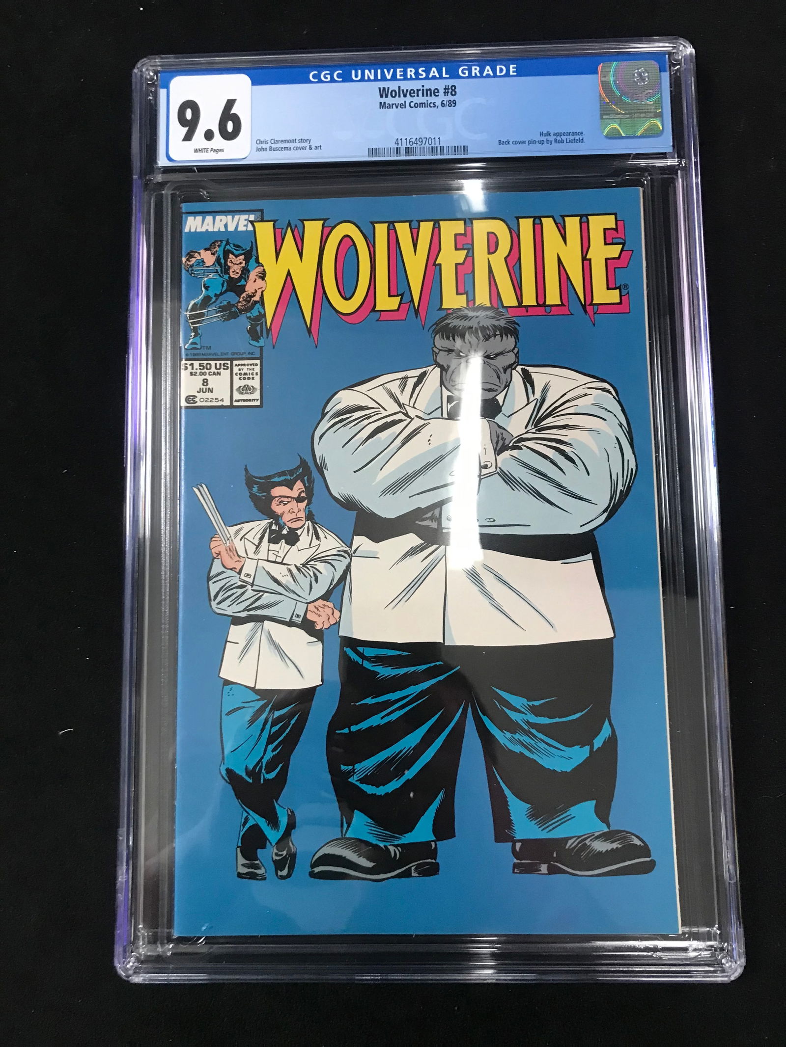 MARVEL COMICS THE WOLVERINE NO.8 (CGC 9.6) (1 of 1)