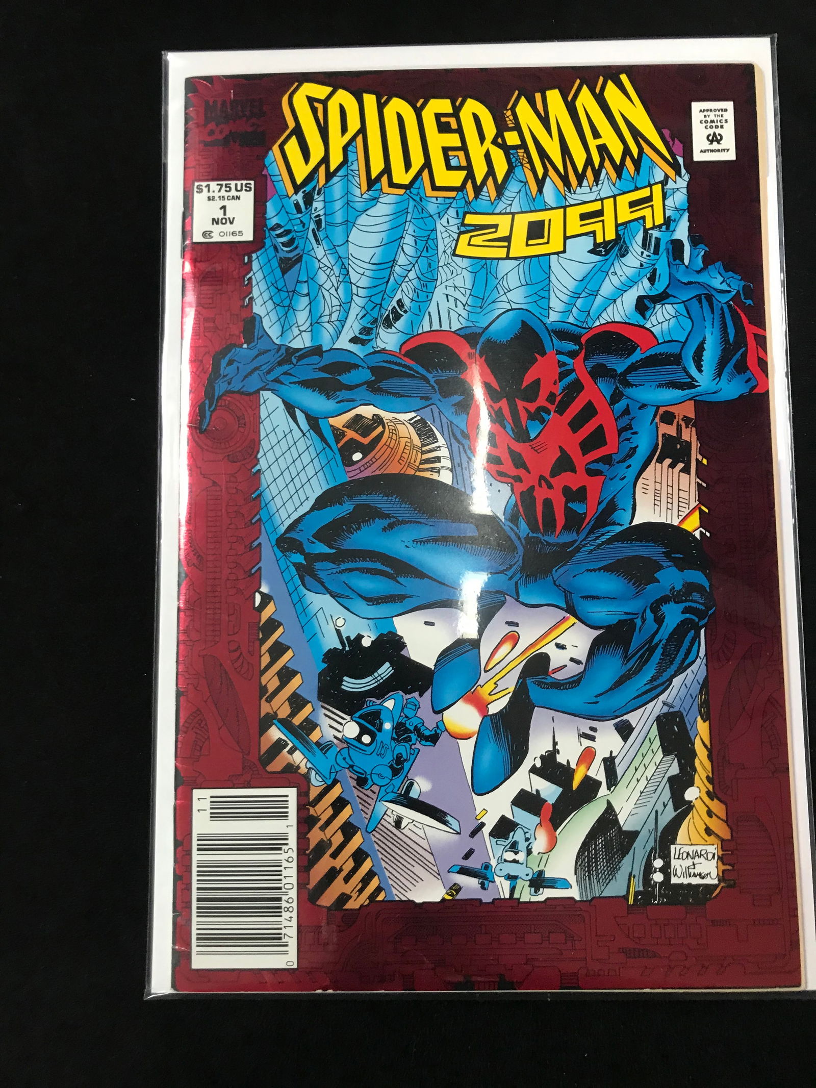 MARVEL COMICS NO.1 SPIDERMAN 2099 (1 of 1)