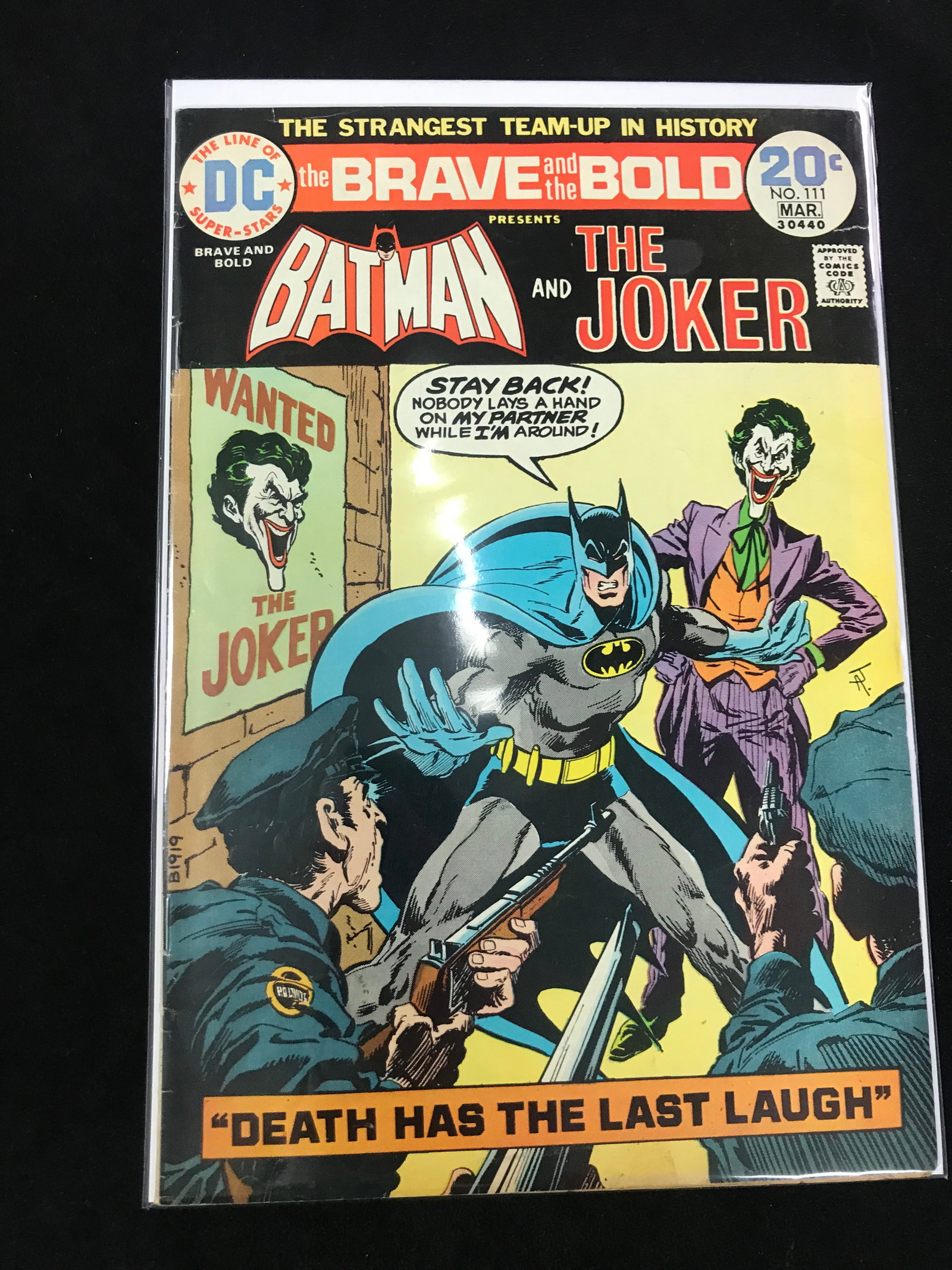 DC COMICS NO.111 BATMAN AND THE JOKER: Prices are in Canadian dollars
