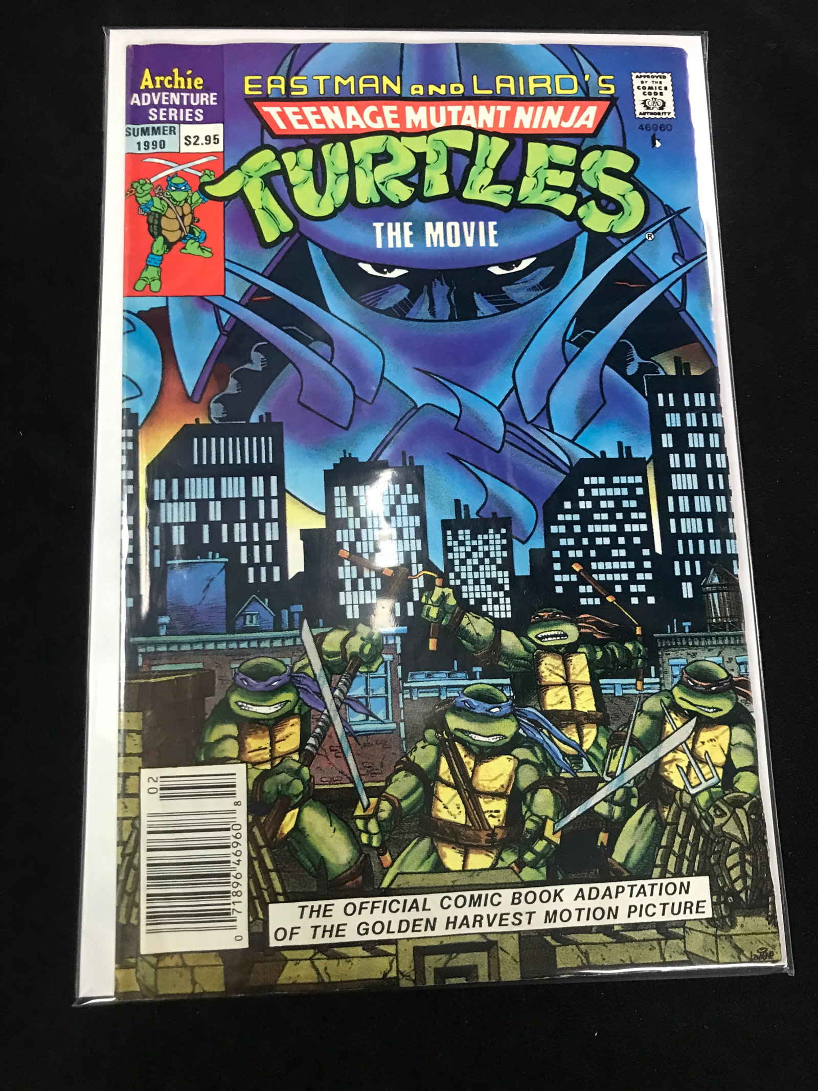 ARCHIE COMICS EASTMAN AND LAIRD'S TEENAGE MUTANT NINJA TURTLES THE MOVIE: Prices are in Canadian dollars