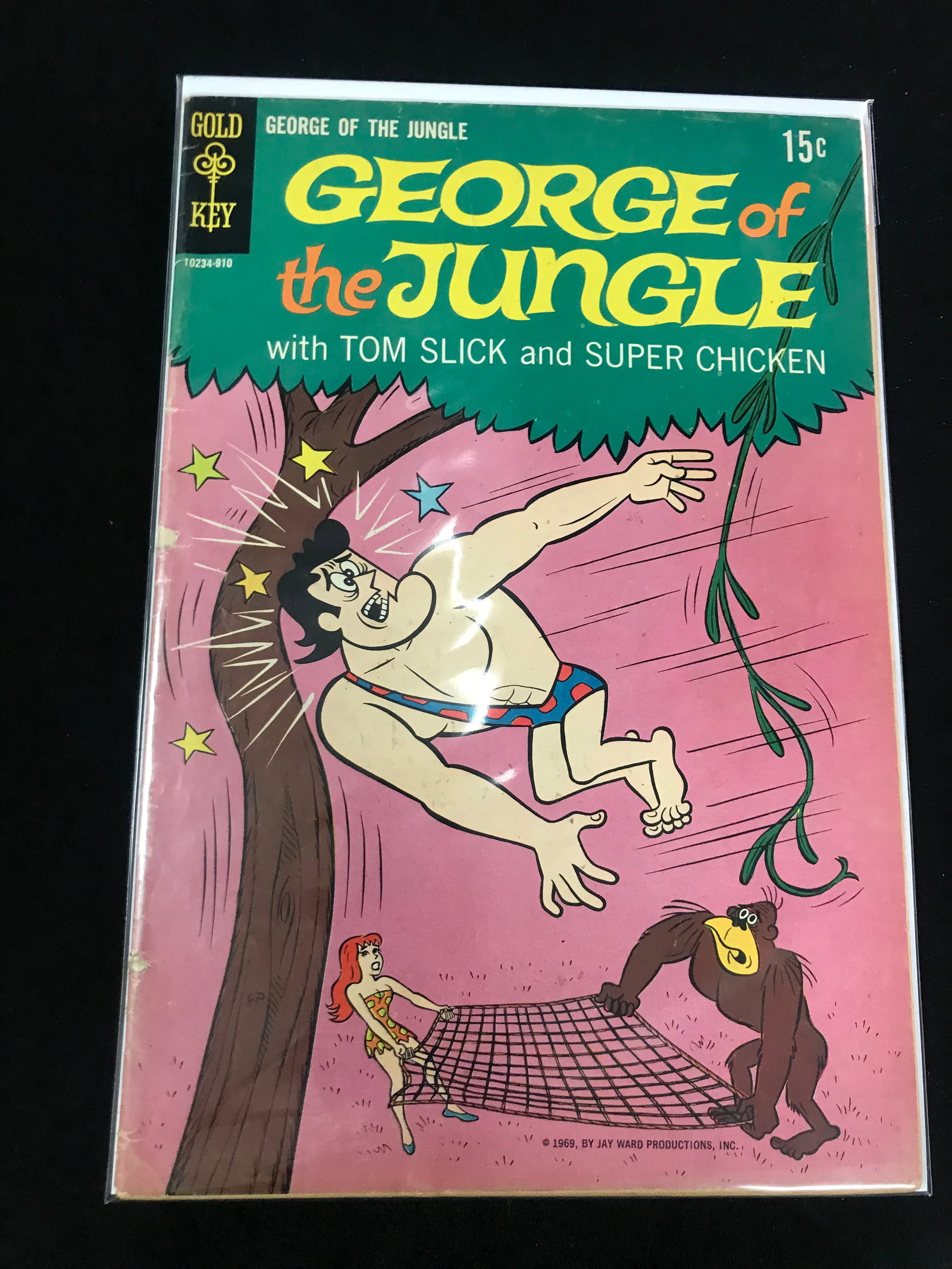 GOLD KEY COMICS GEORGE OF THE JUNGLE WITH TOM SLICK AND SUPER CHICKEN: Prices are in Canadian dollars