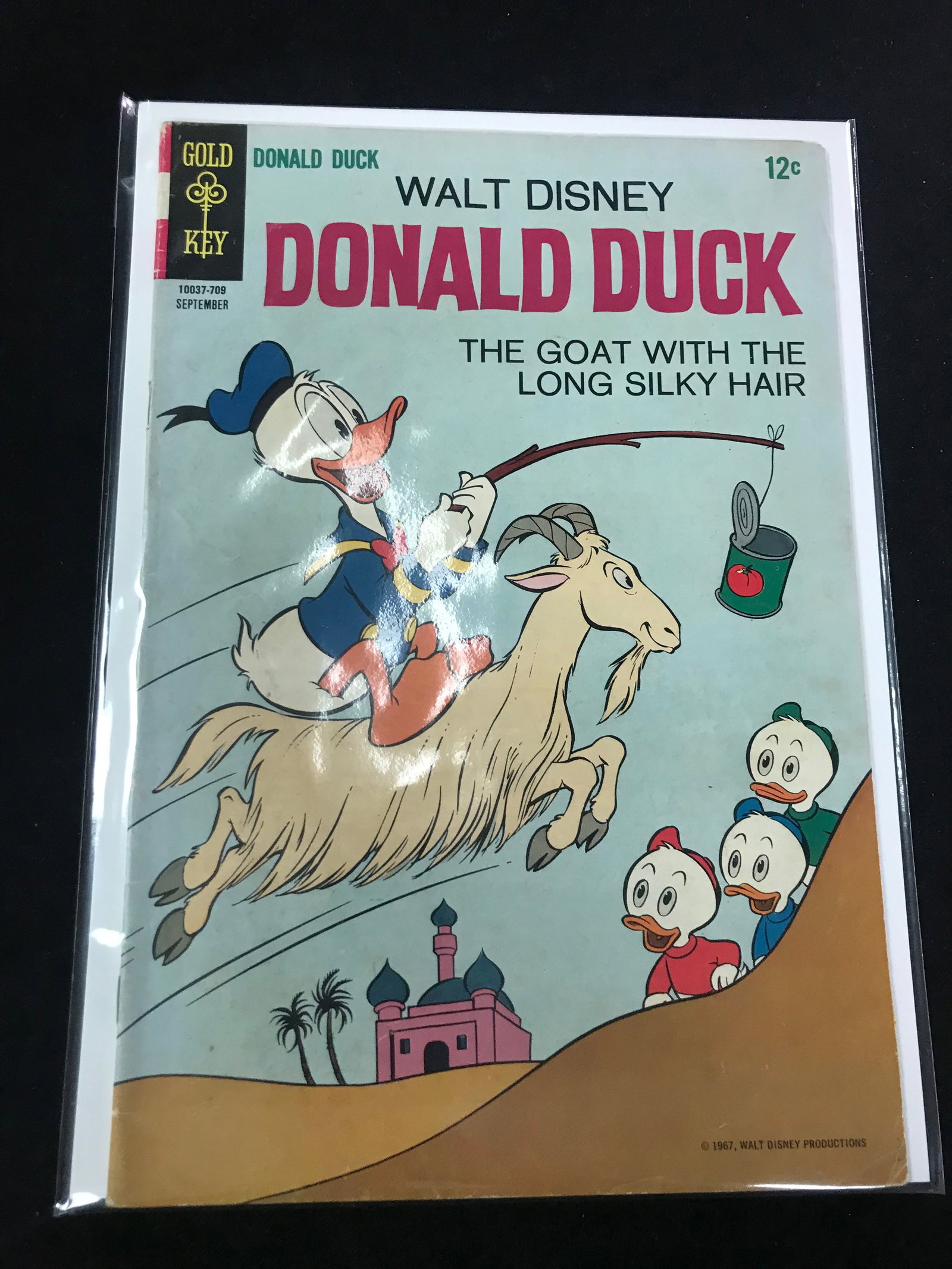 GOLD KEY COMICS WALT DISNEY DONALD DUCK THE GOAT WITH THE LONG SILKY HAIR: Prices are in Canadian dollars