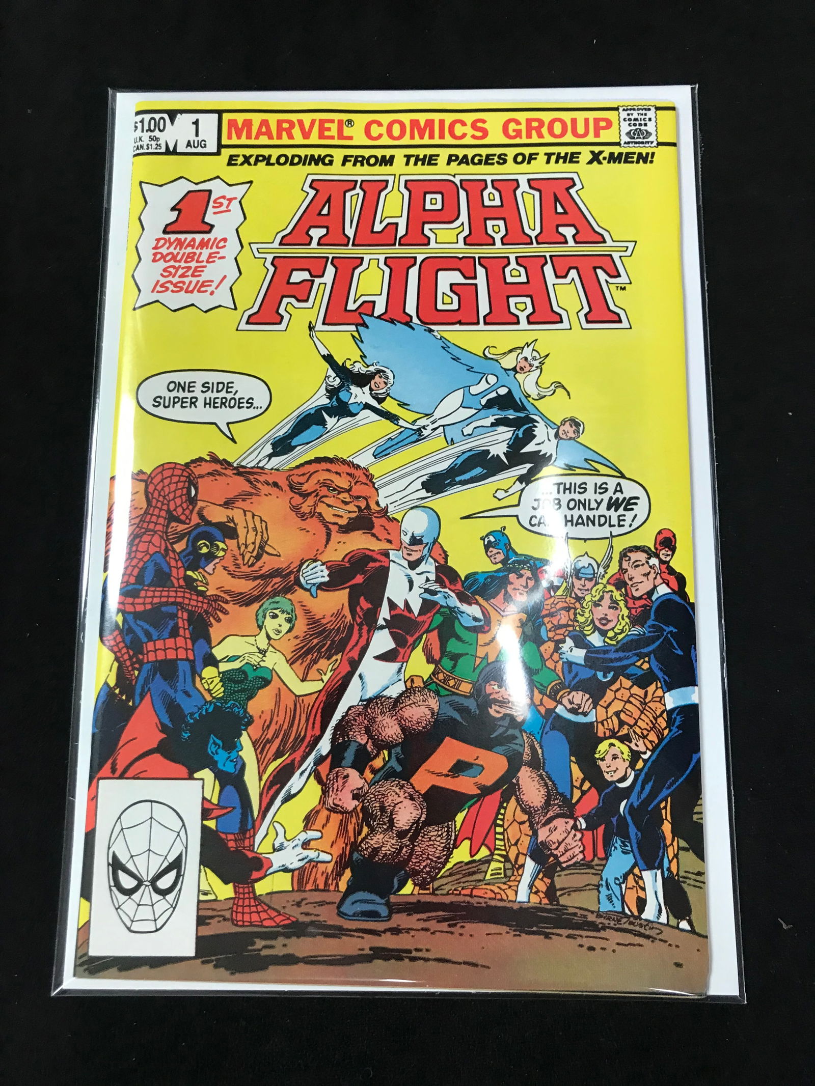 MARVEL COMICS NO.1 ALPHA FIGHT (1 of 1)