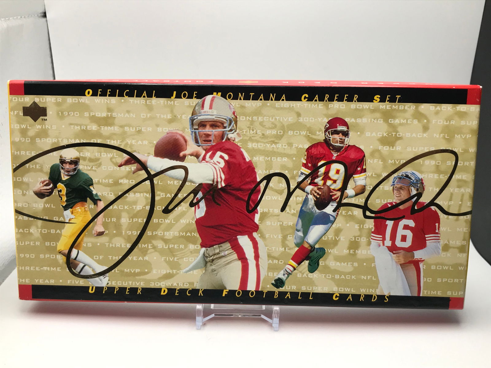 UPPER DECK JOE MONTANA CAREER SET 1995 NEW FACTORY SEALED (1 of 1)