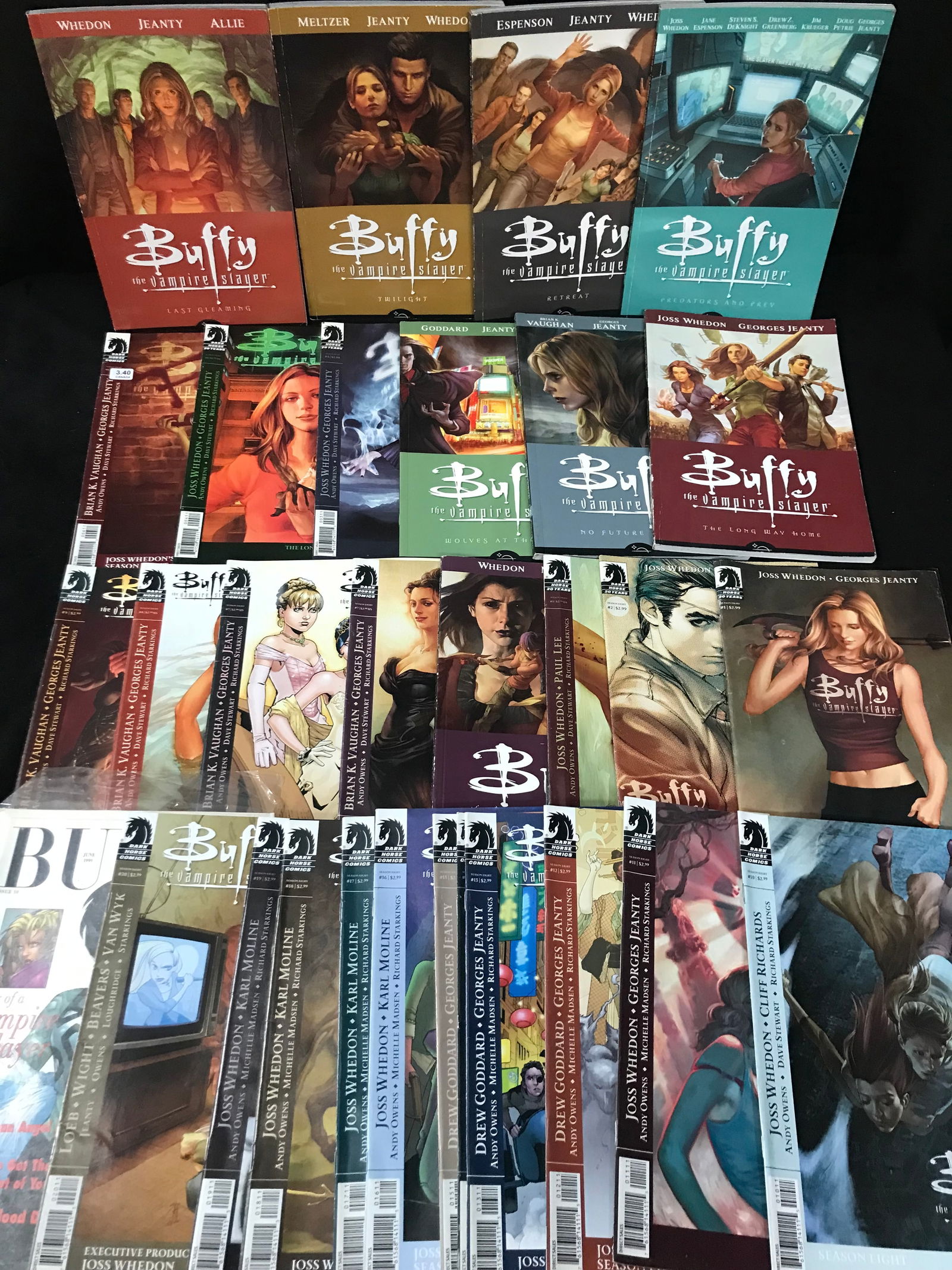 LARGE BUFFY THE VAMPIRE SLAYER COMIC BOOK LOT (1 of 1)