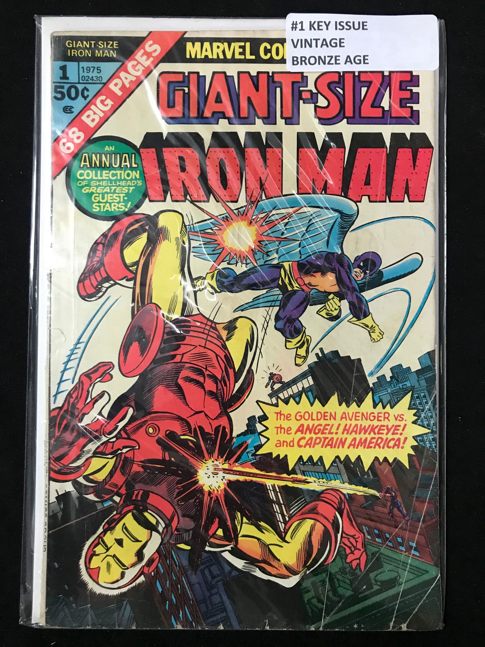 MARVEL COMICS NO.1 GIANT-SIZE IRON MAN (VINTAGE BRONZE AGE) (1 of 1)