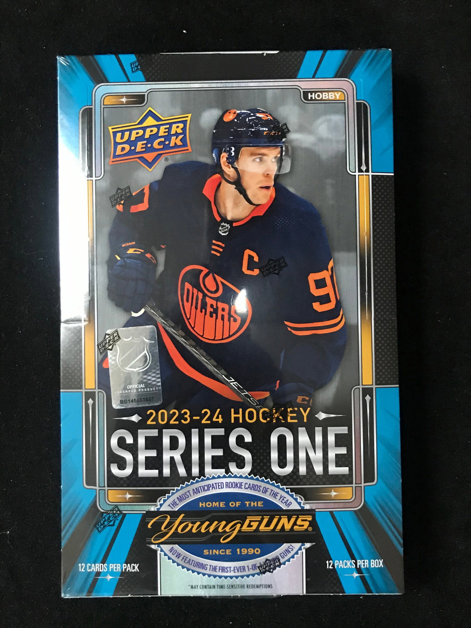 SEALED 2023-24 UPPER DECK SERIES 1 HOBBY BOX (1 of 1)