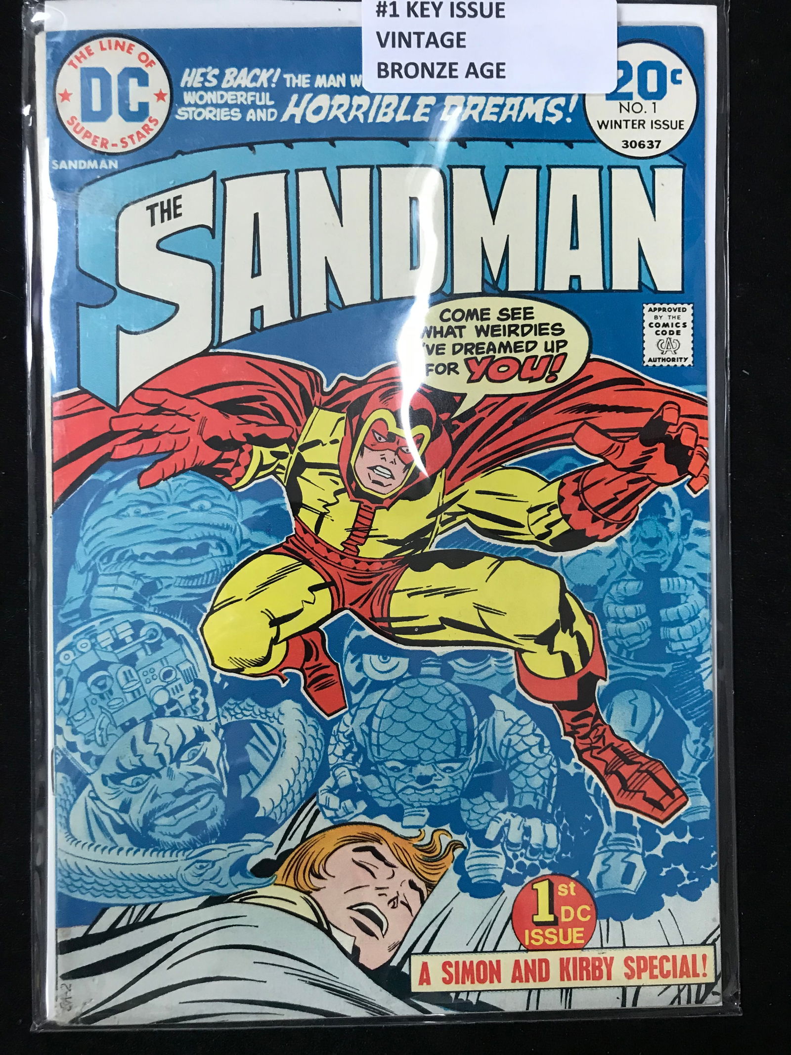 DC COMICS NO.1 THE SANDMAN (VINTAGE BROZE AGE) (1 of 1)