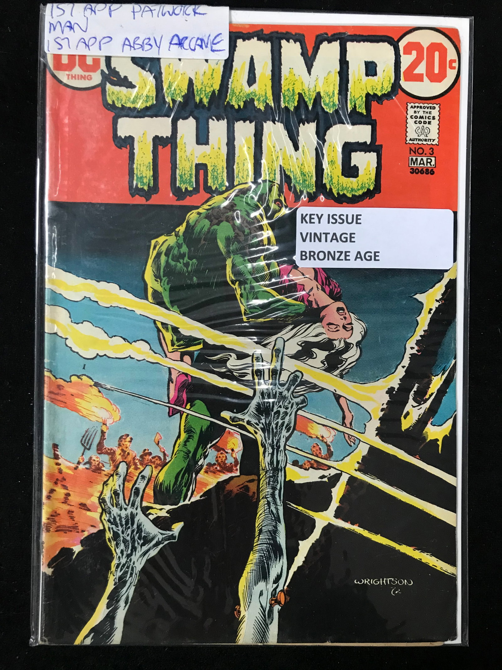 DC COMICS NO.3 SWAMP THING (1 of 1)